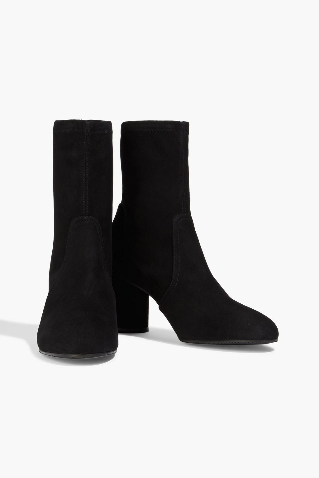 STUART WEITZMAN Margot stretchsuede sock boots THE