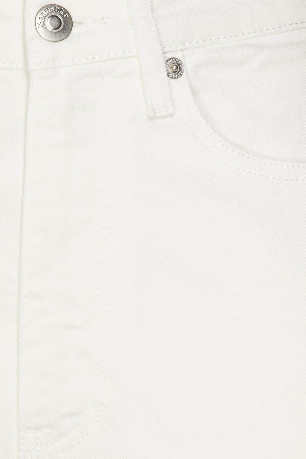 NANUSHKA High-rise wide-leg jeans