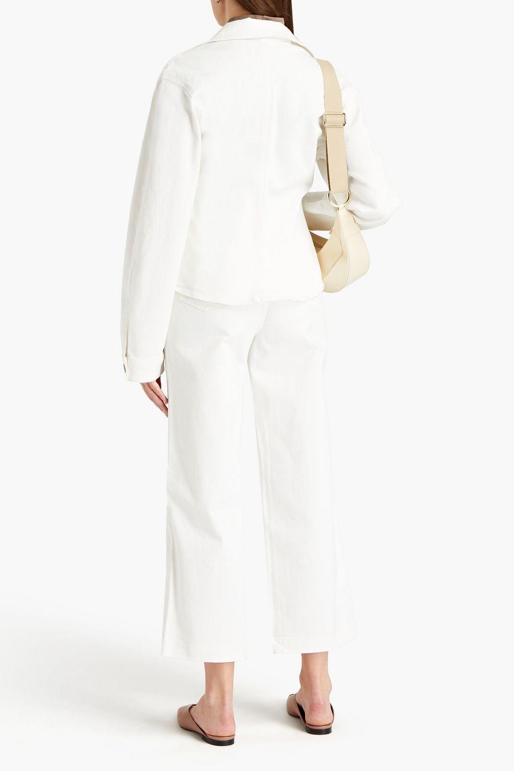 NANUSHKA High-rise wide-leg jeans