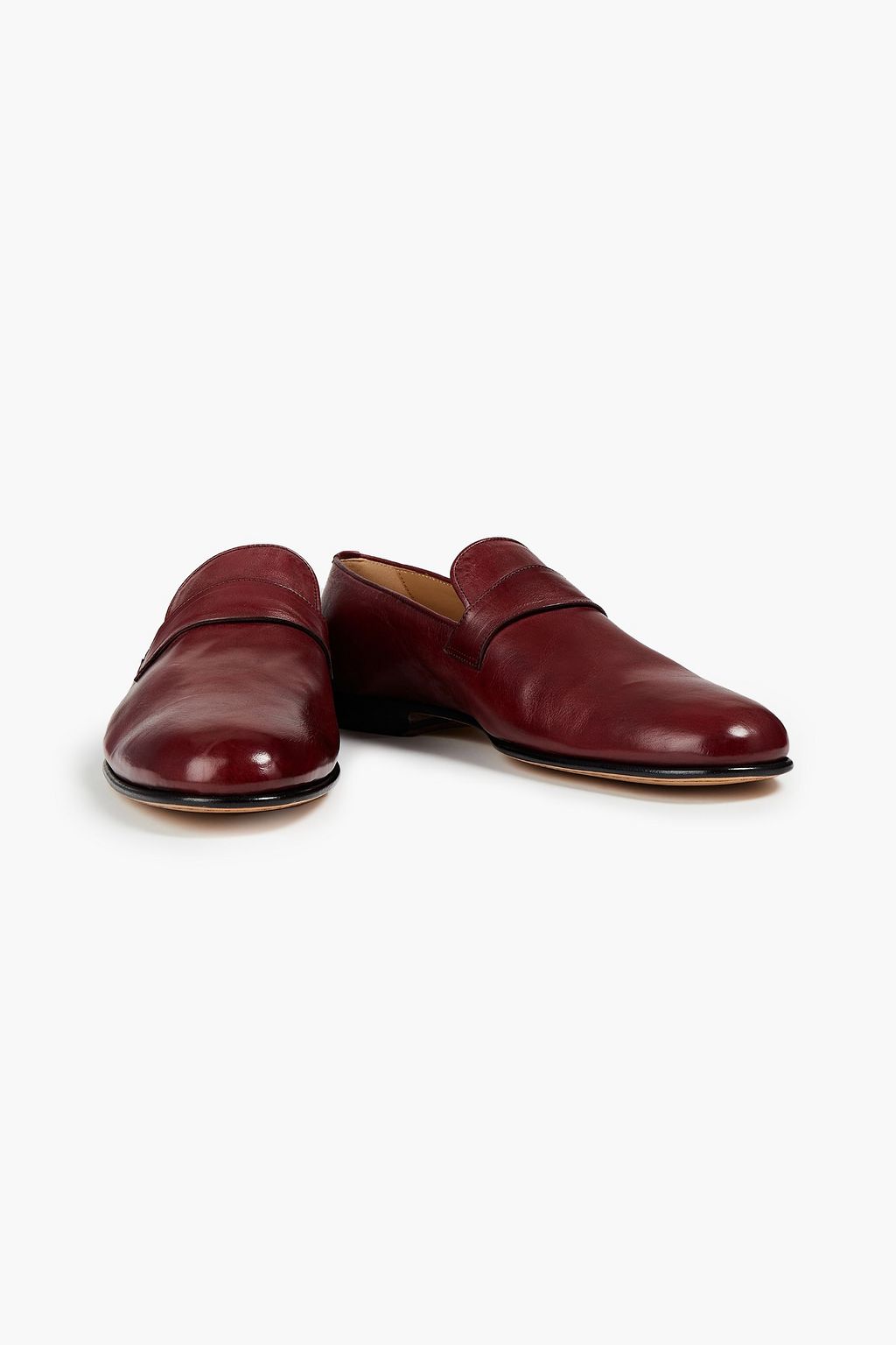BRIONI Leather loafers