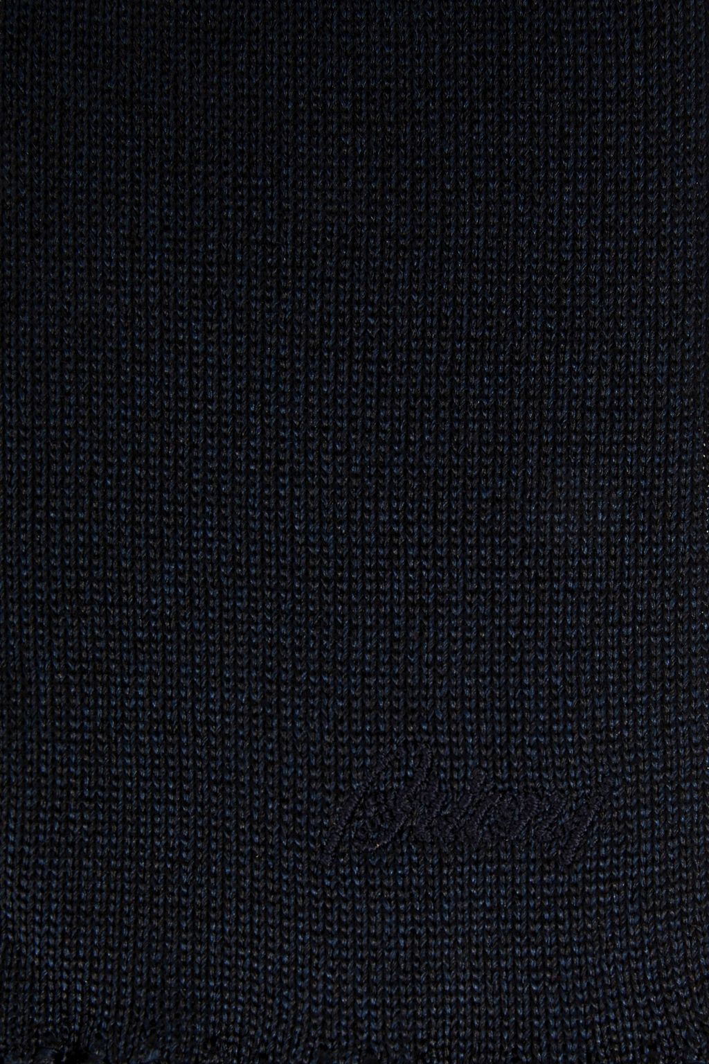 BRIONI Fringed silk scarf