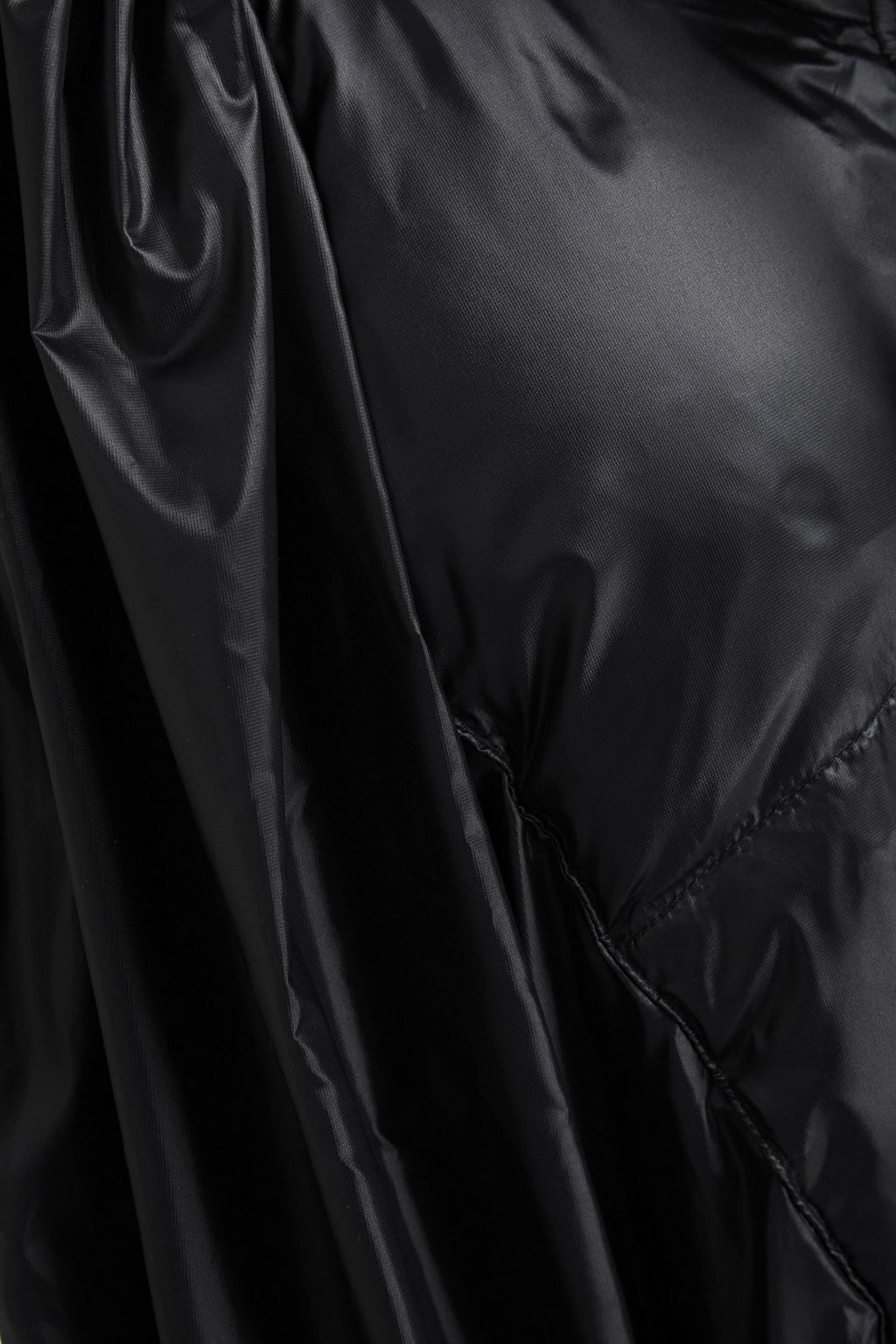 KHRISJOY Oversized-Regenmantel aus Shell mit Daunenfüllung