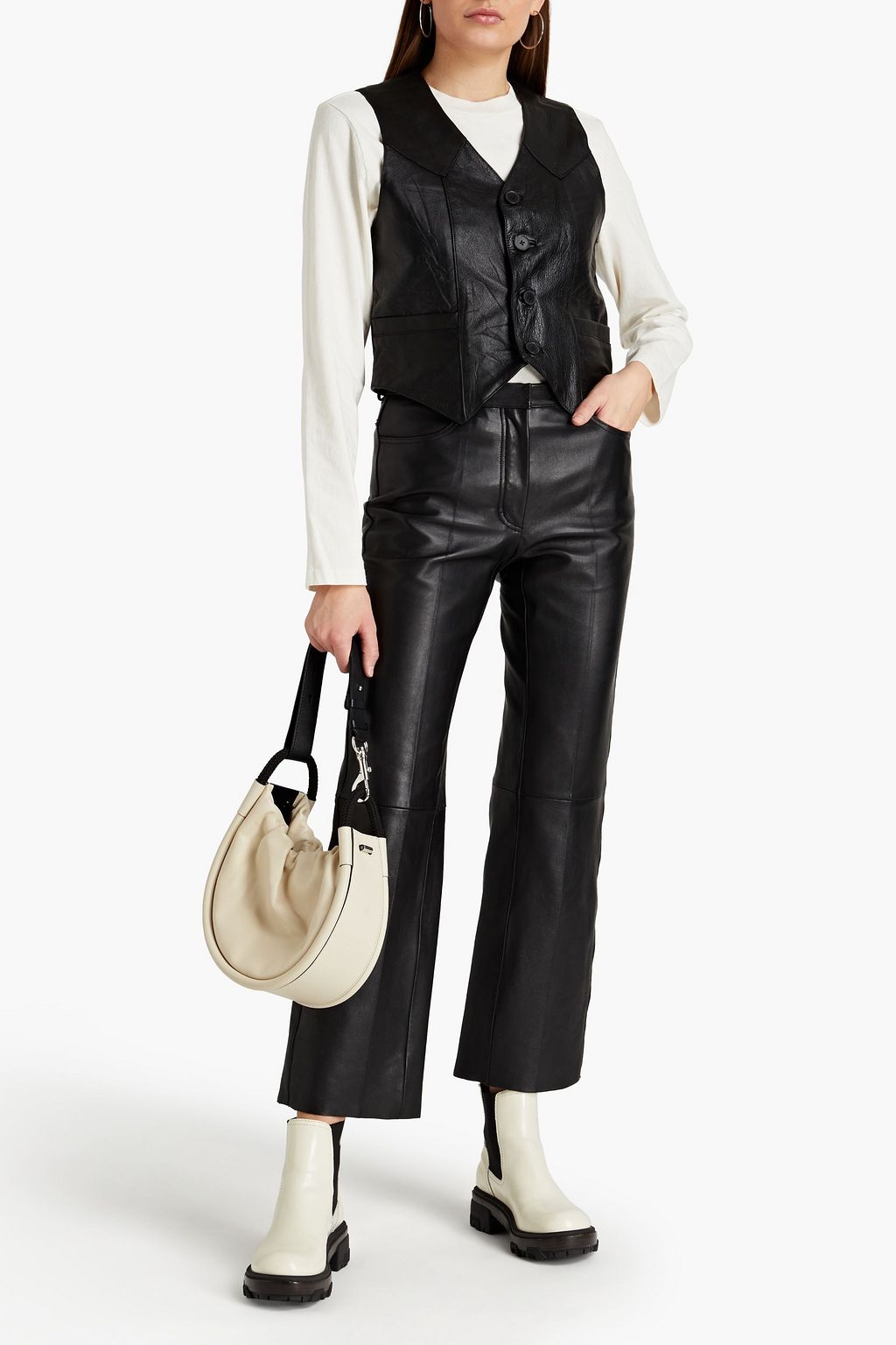 RE/DONE Leather vest