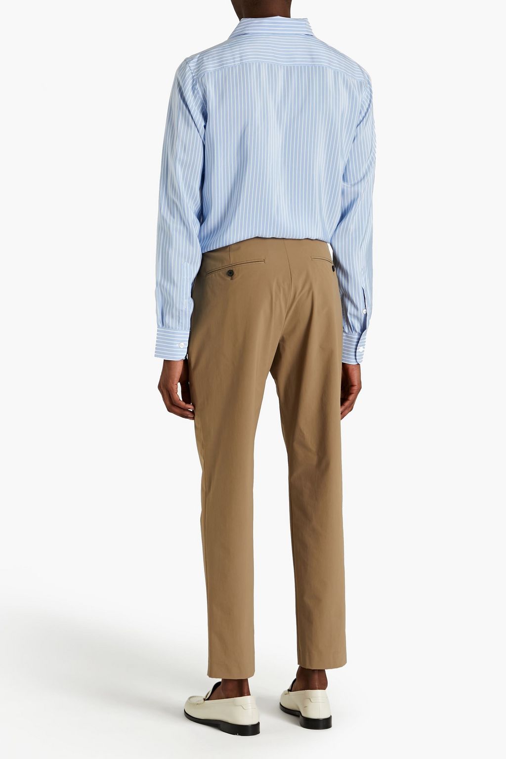 BRIONI Seidenhemd mit Streifen