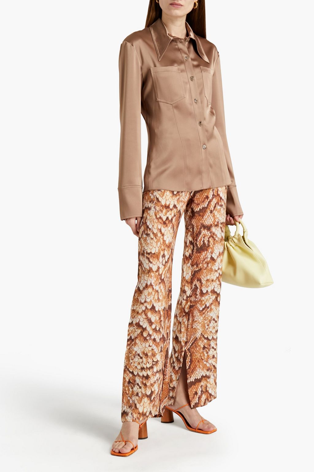 NANUSHKA Satin shirt