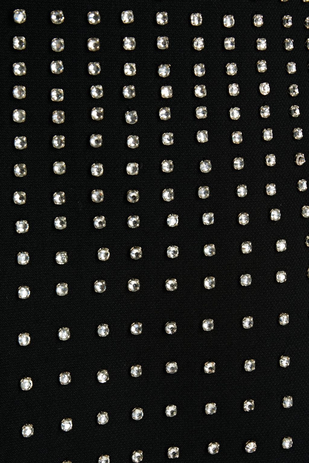 VALENTINO GARAVANI Crystal-embellished crepe mini dress