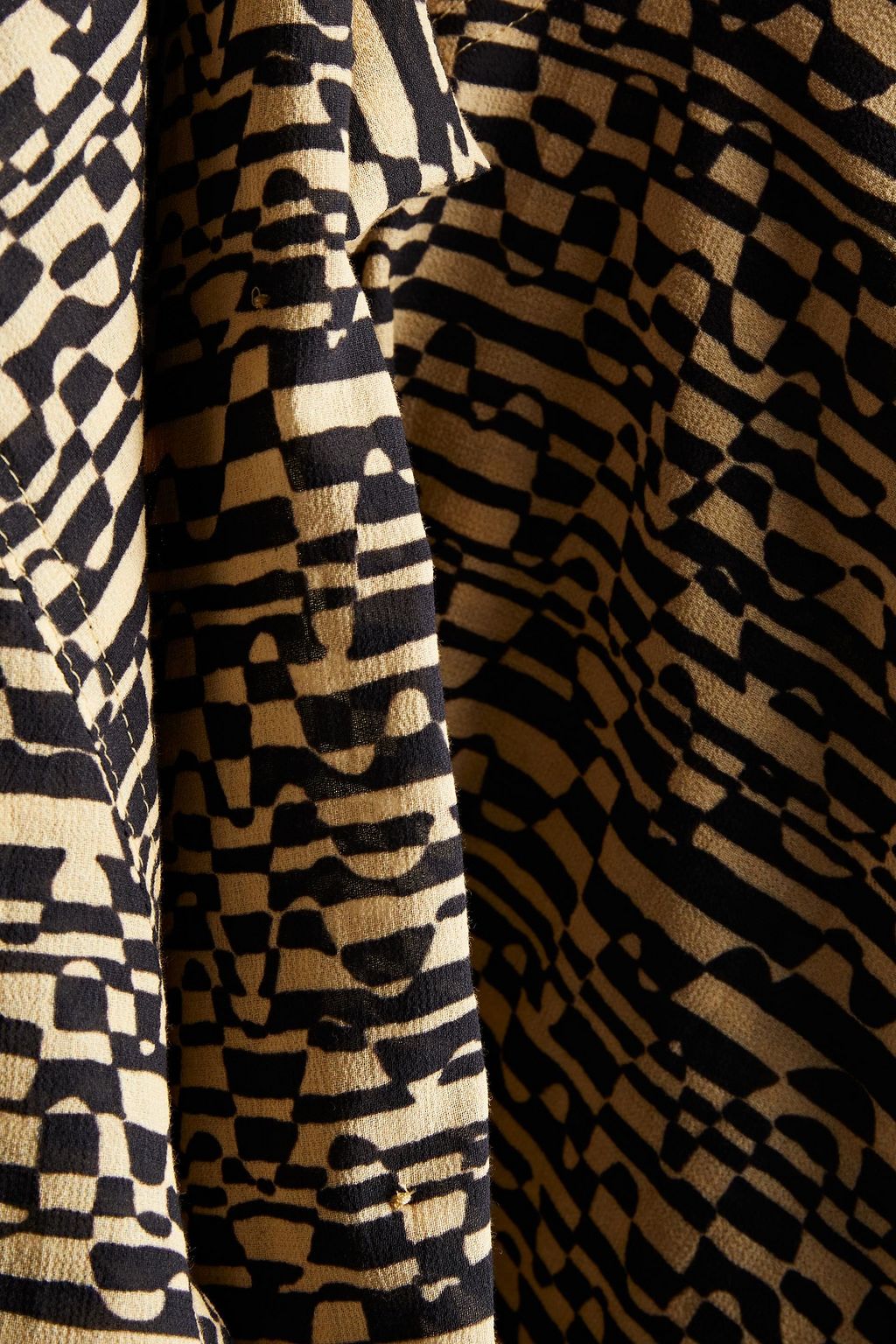 NANUSHKA Printed cotton-crepe shirt
