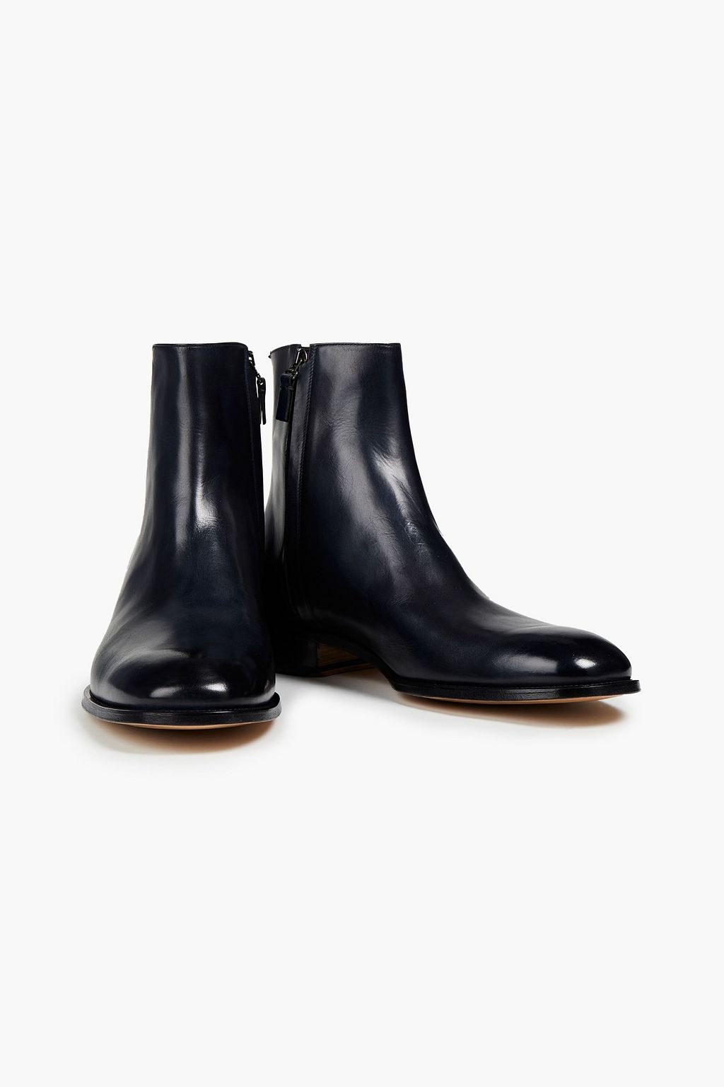 BRIONI Leather Chelsea boots