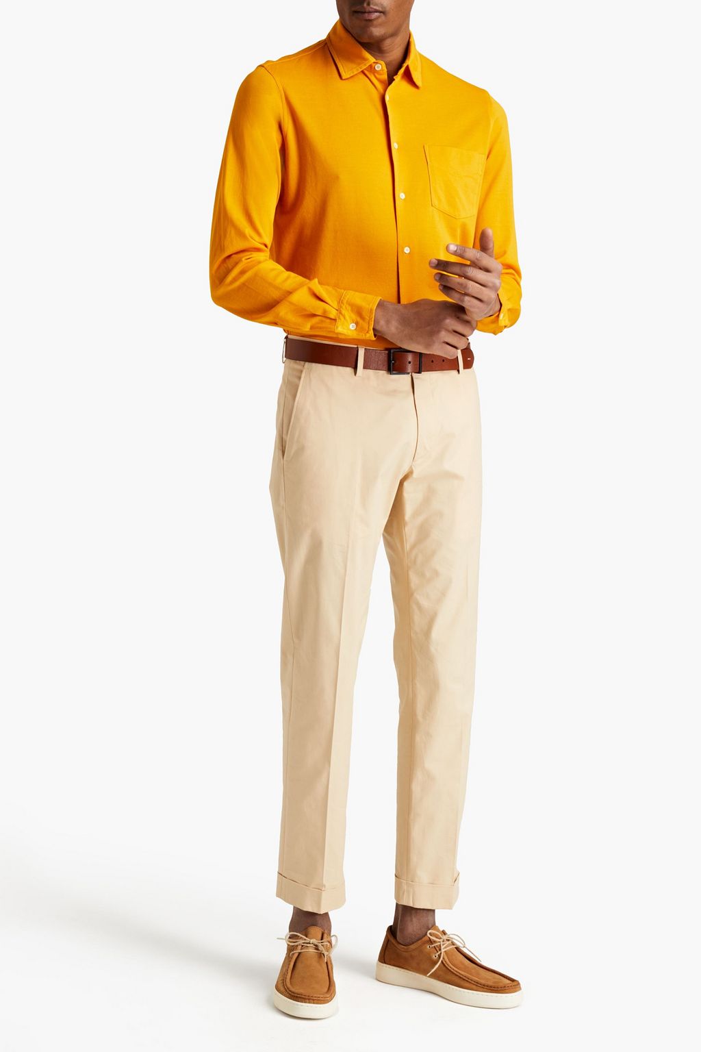 ASPESI Cotton-piqué shirt