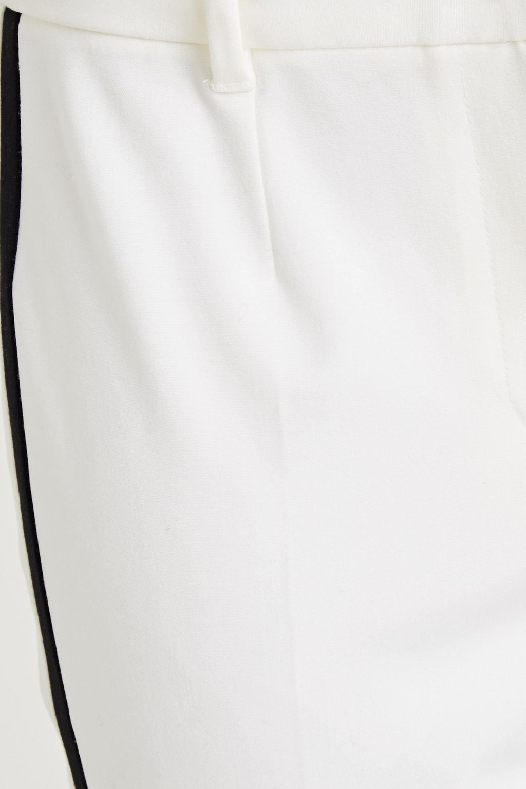 DOLCE&GABBANA Striped wool-blend tapered pants