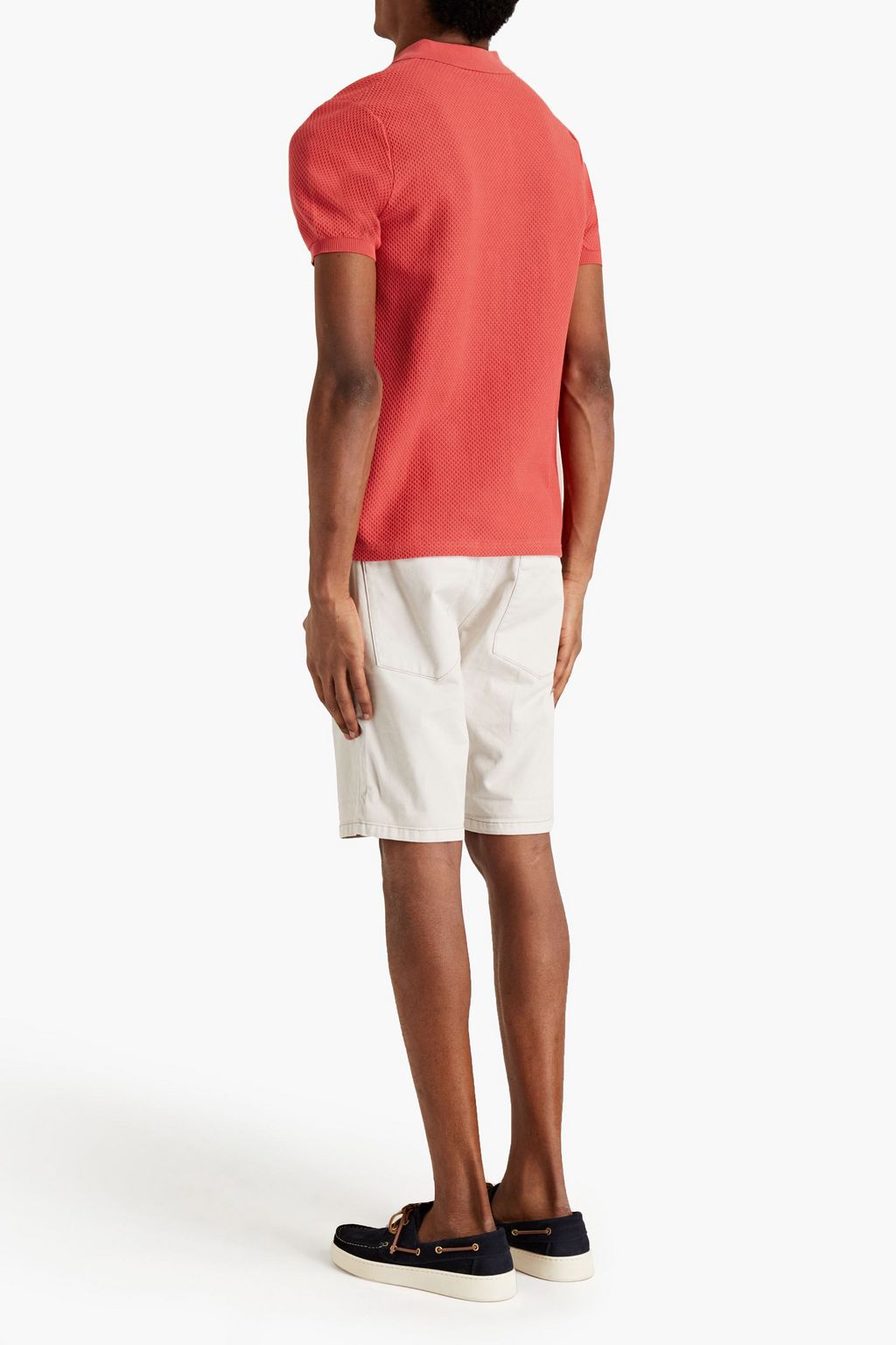 ASPESI Cotton-piqué polo shirt