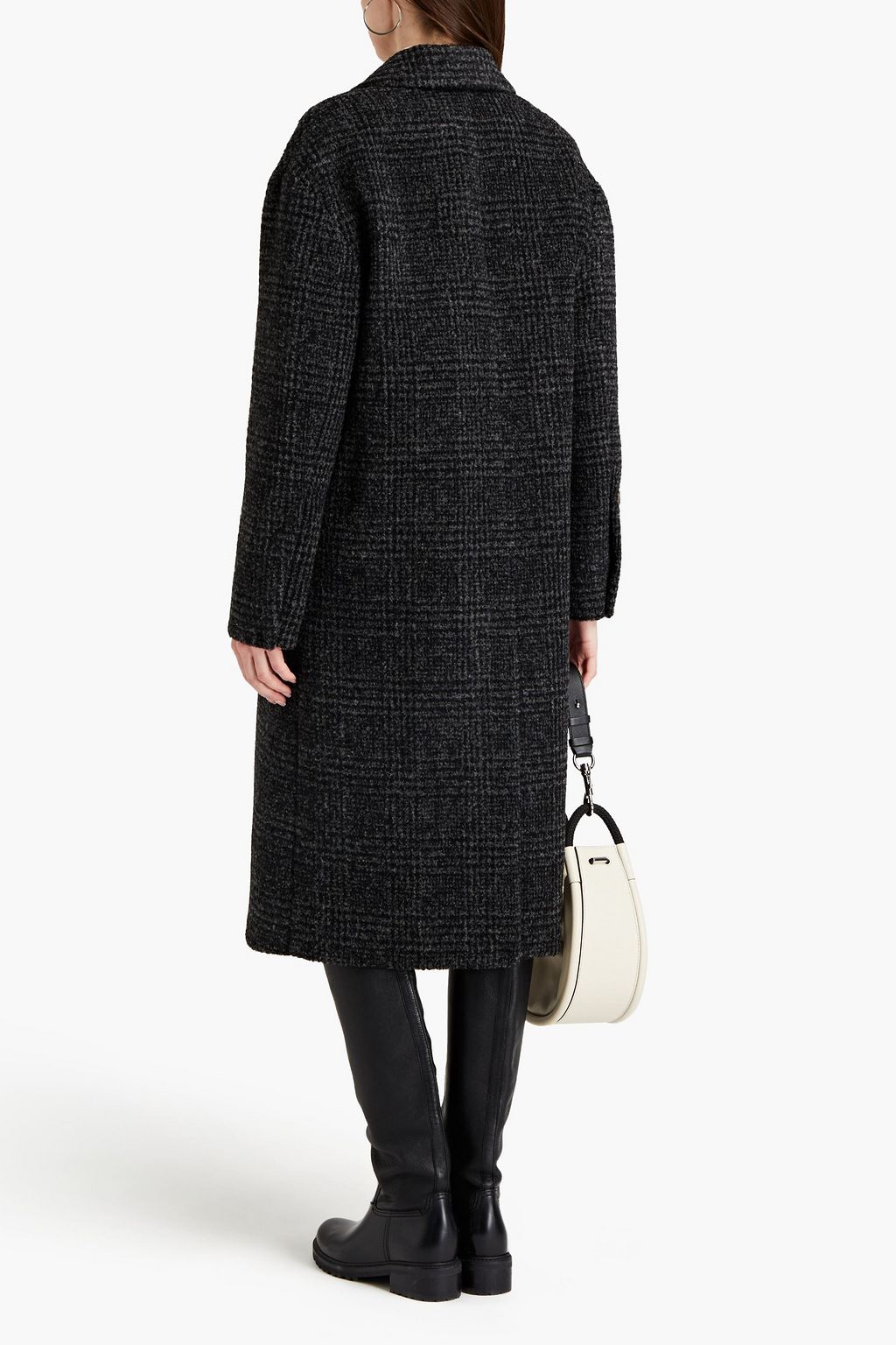 PROENZA SCHOULER Prince of Wales checked bouclé coat