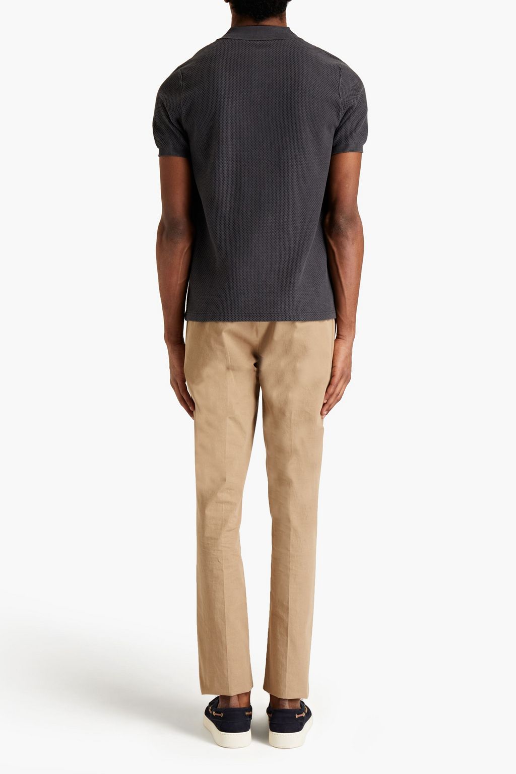 ASPESI Cotton-piqué polo shirt