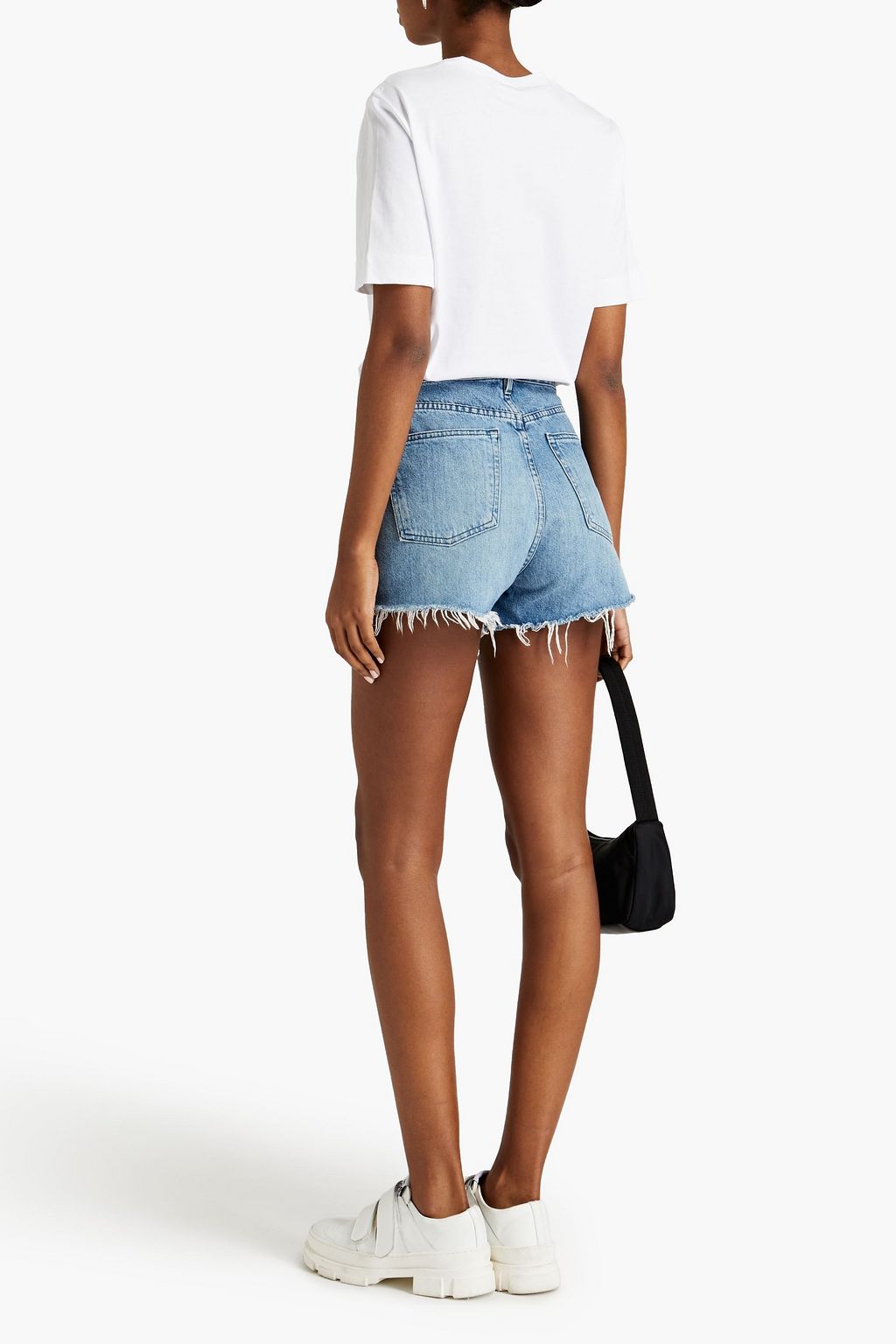 LOVE MOSCHINO Printed cotton-jersey T-shirt