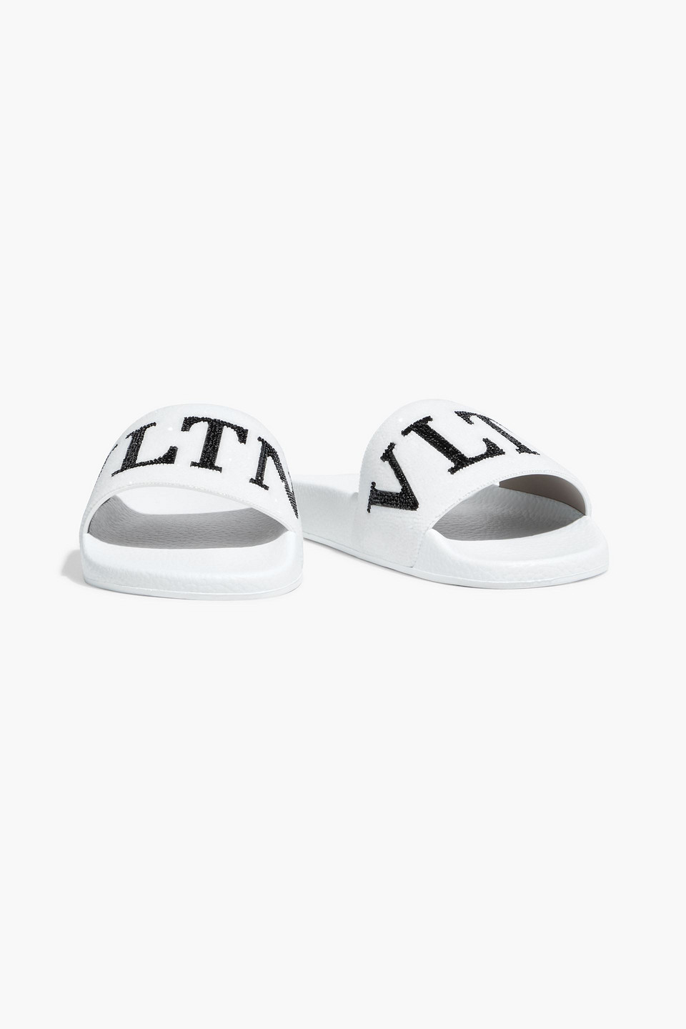 valentino crystal slides
