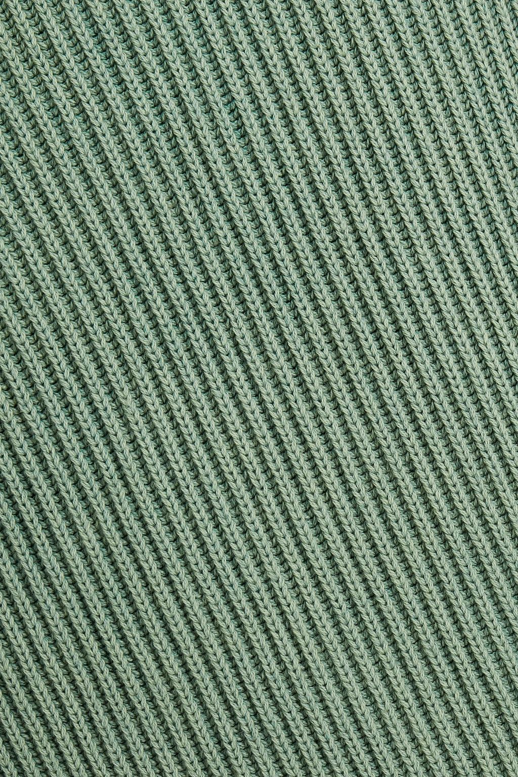 ASPESI Ribbed cotton sweater