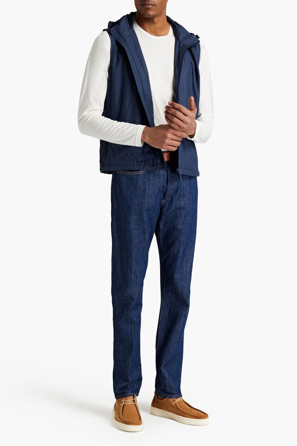 ASPESI Shell hooded vest