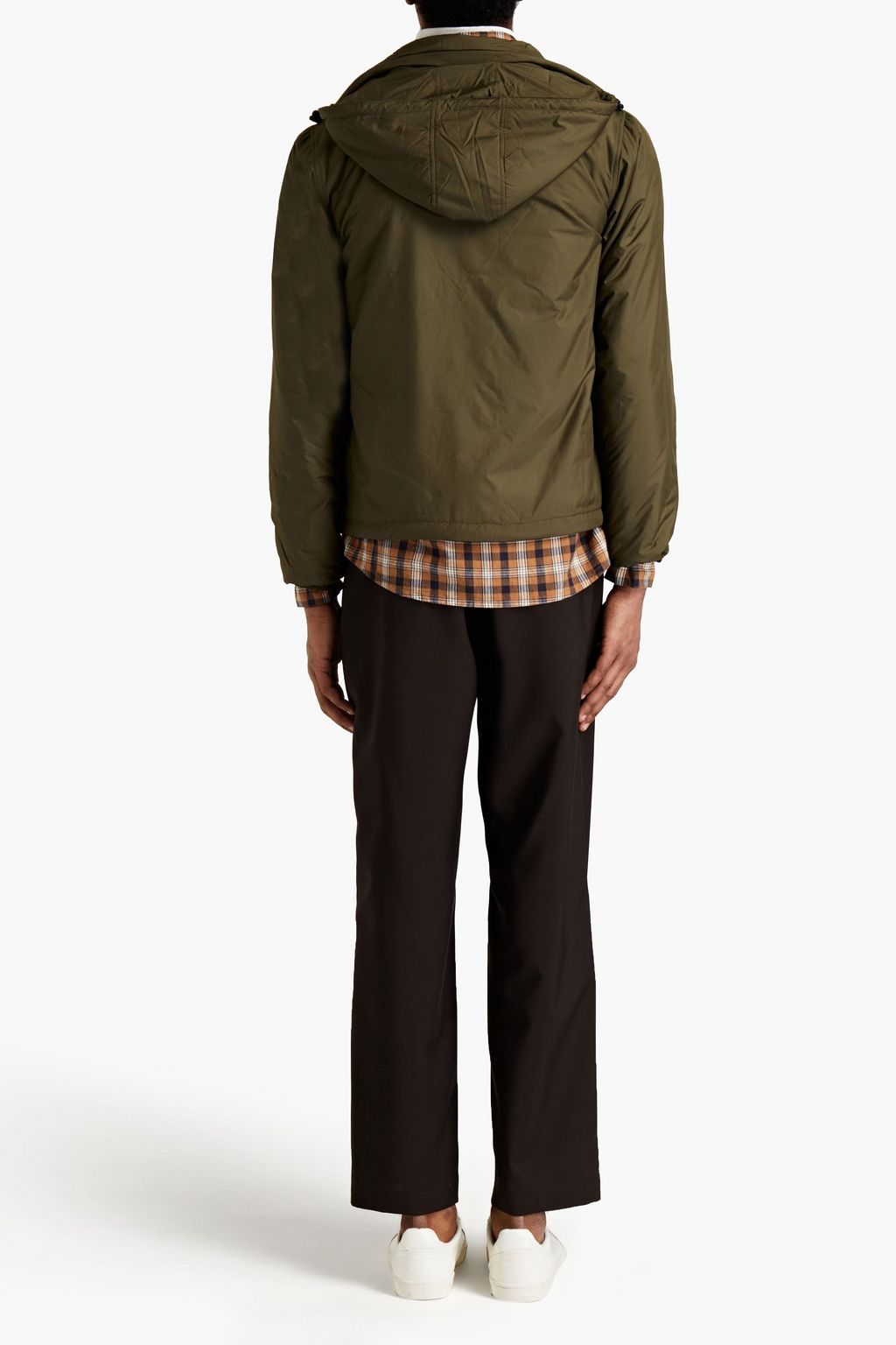 ASPESI Shell hooded jacket