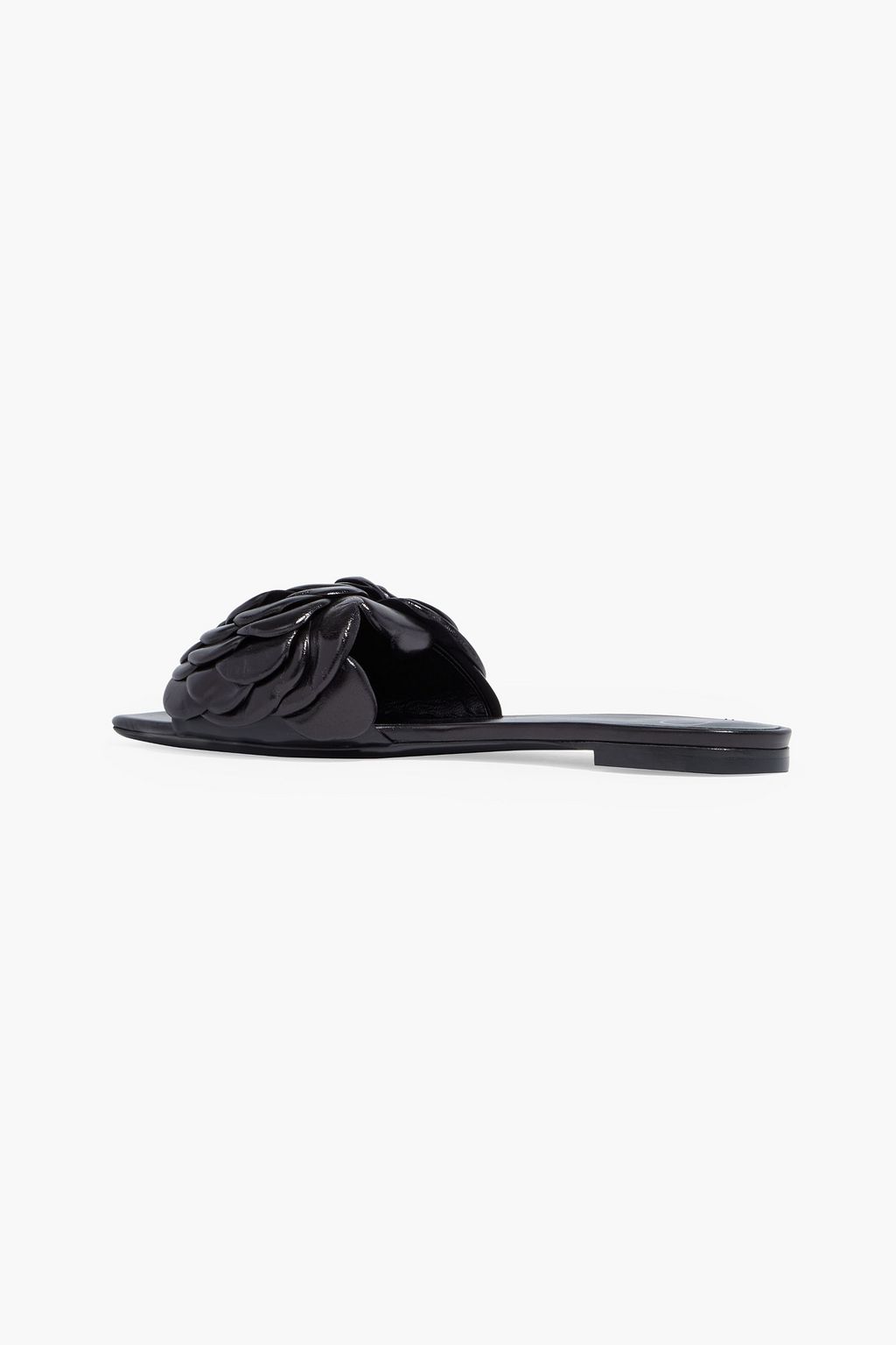 VALENTINO GARAVANI 03 로즈 에디션 아틀리에 가죽 슬라이드 샌들