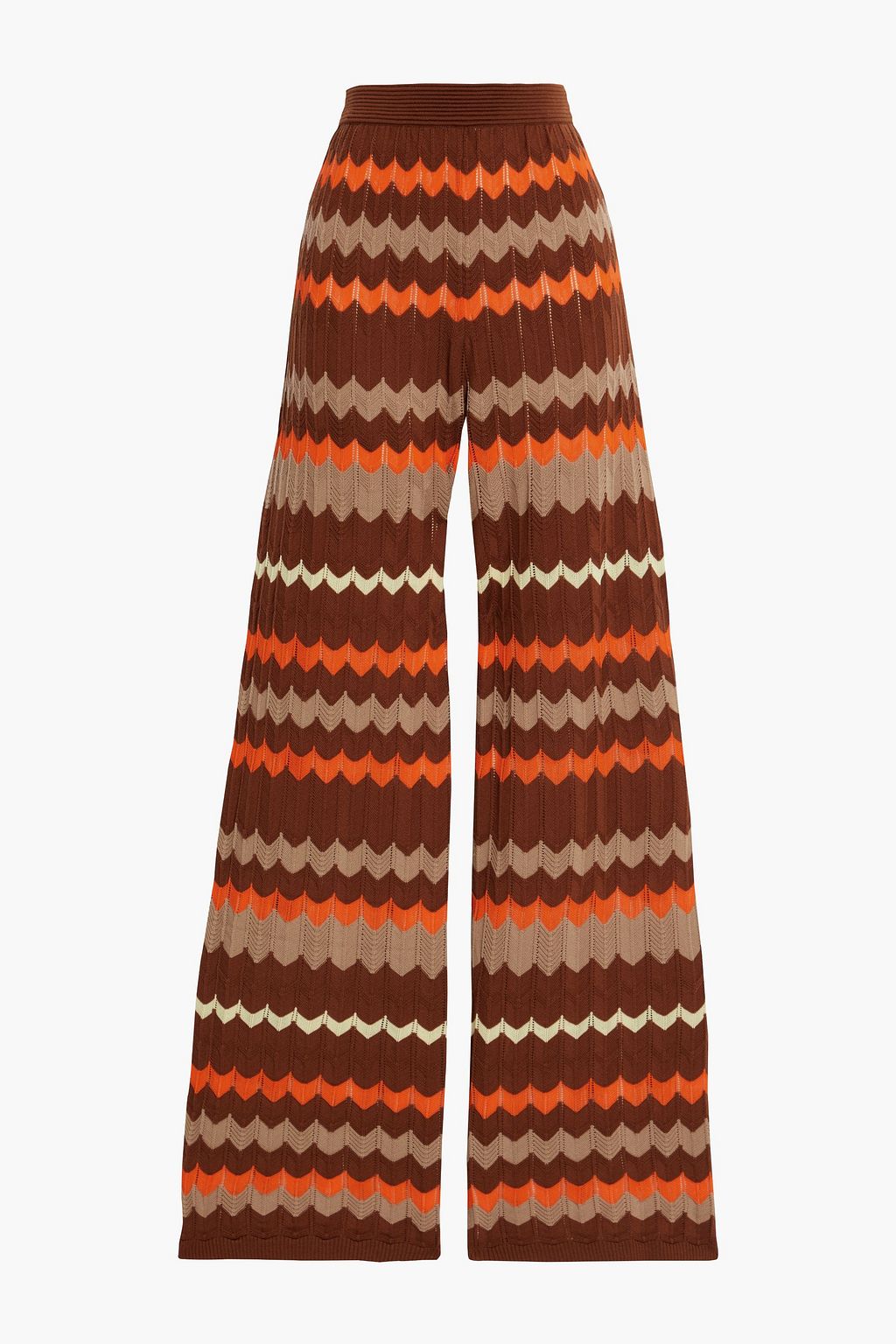 missoni crochet pants