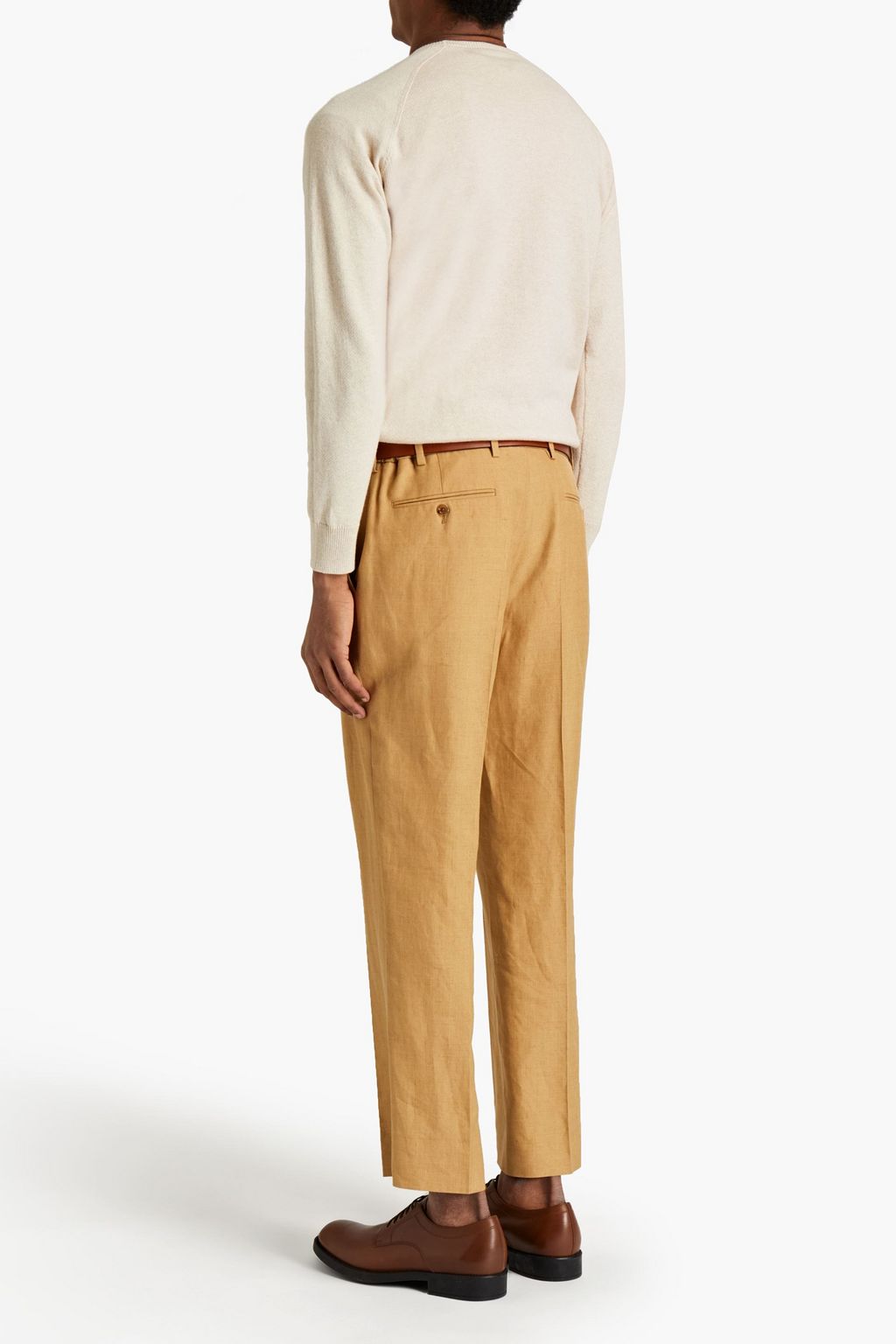 ASPESI Cotton, cashmere and wool-blend sweater