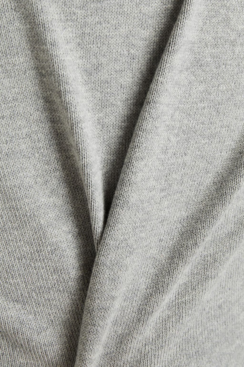 ASPESI Mélange cotton, cashmere and wool-blend sweater