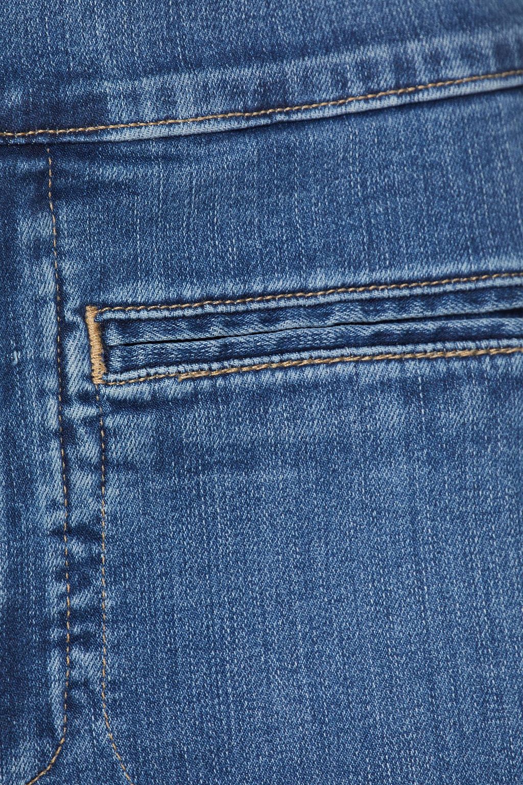FRAME Le Hardy high-rise kick-flare jeans