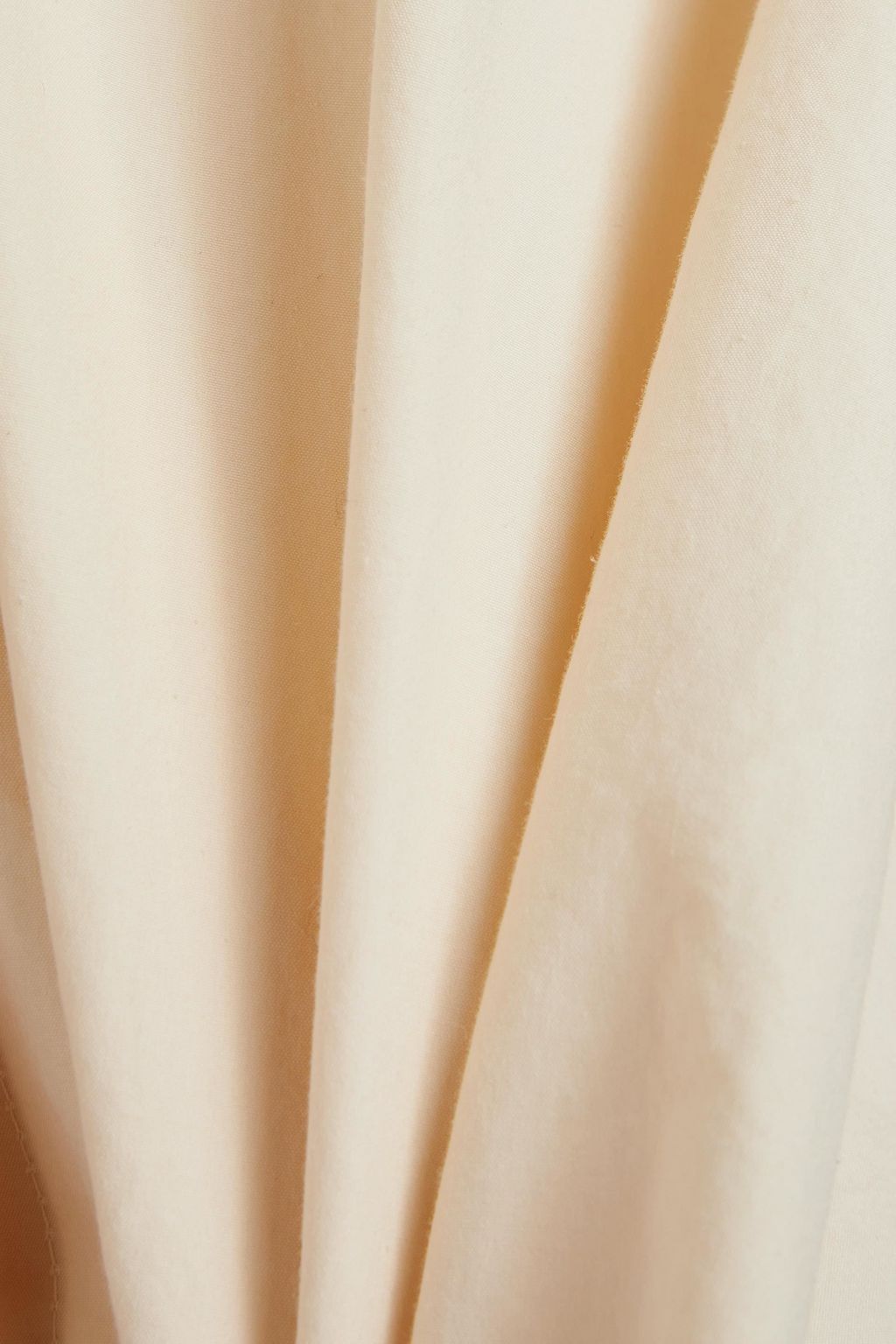 NANUSHKA Macramé-paneled cotton-poplin shirt