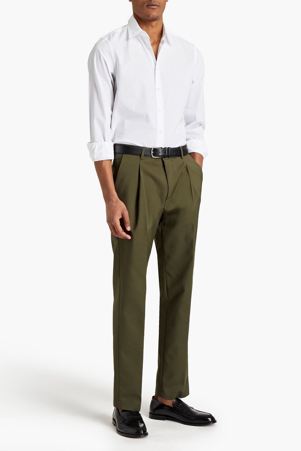 ASPESI Cotton-poplin shirt