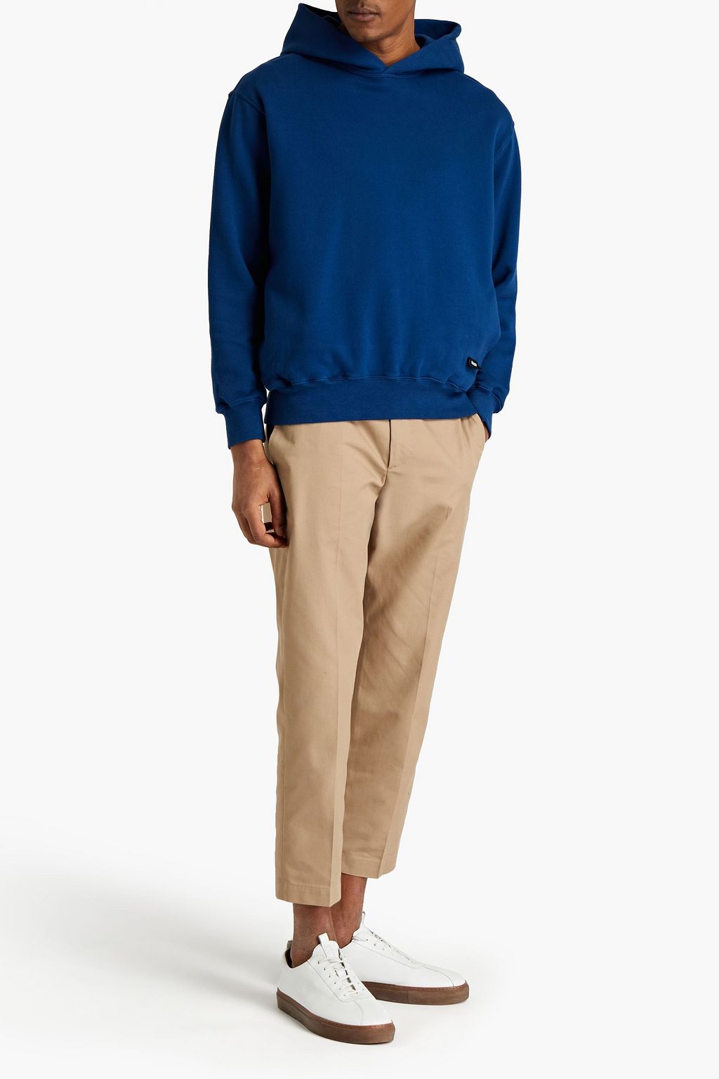 ASPESI Cotton-fleece hoodie