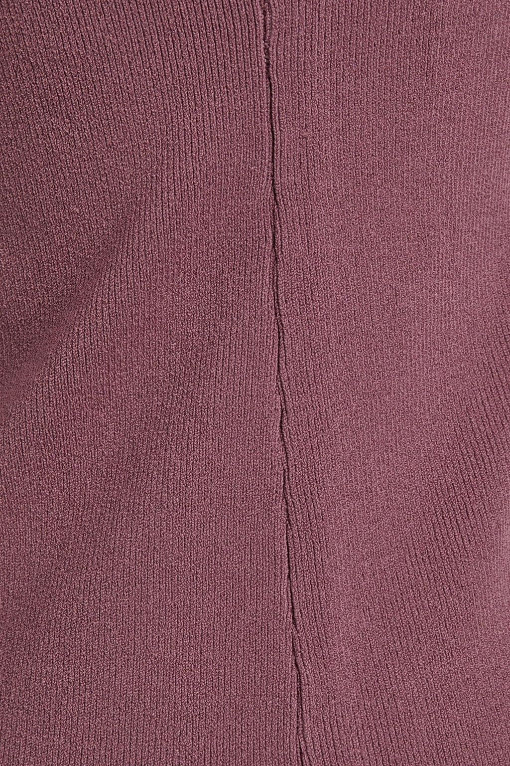 NANUSHKA Arlet one-shoulder cutout ribbed-knit top