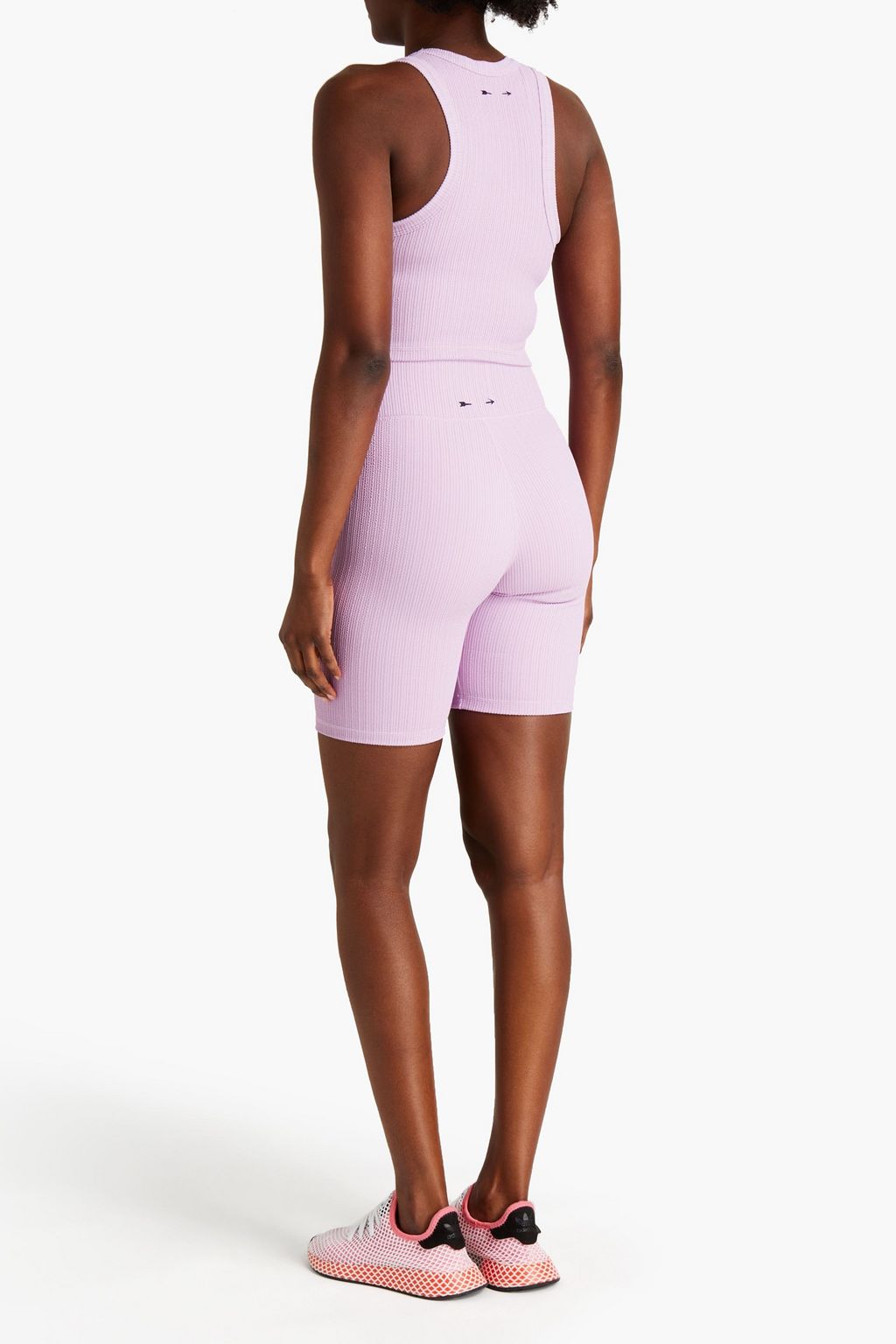 THE UPSIDE Stretch-jacquard shorts
