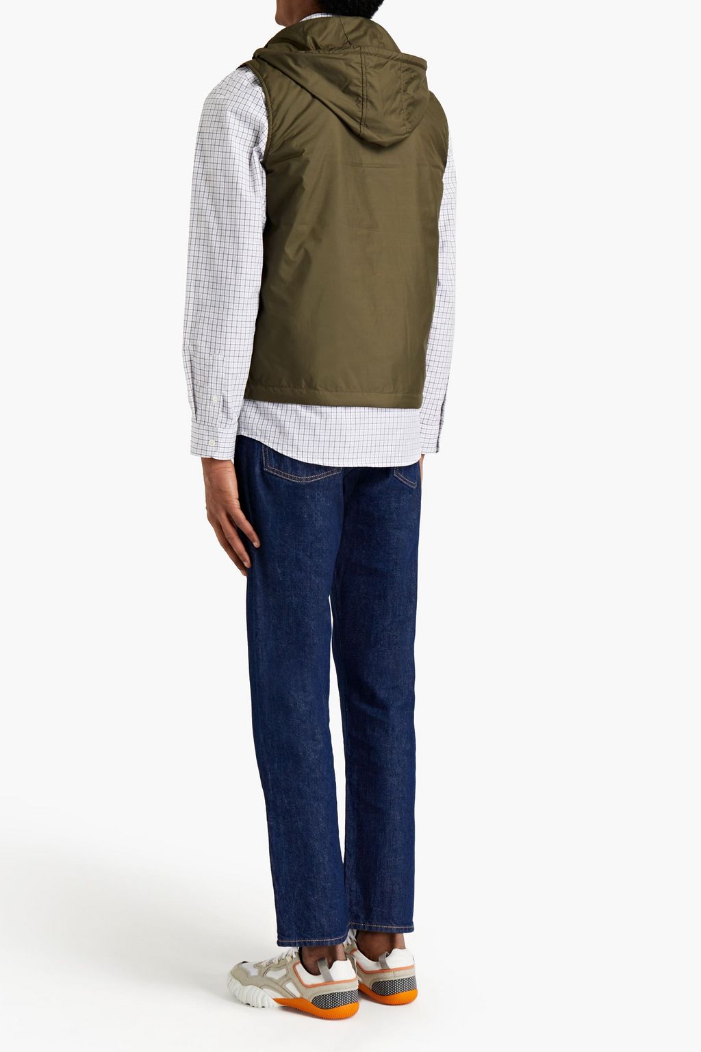 ASPESI Shell hooded vest