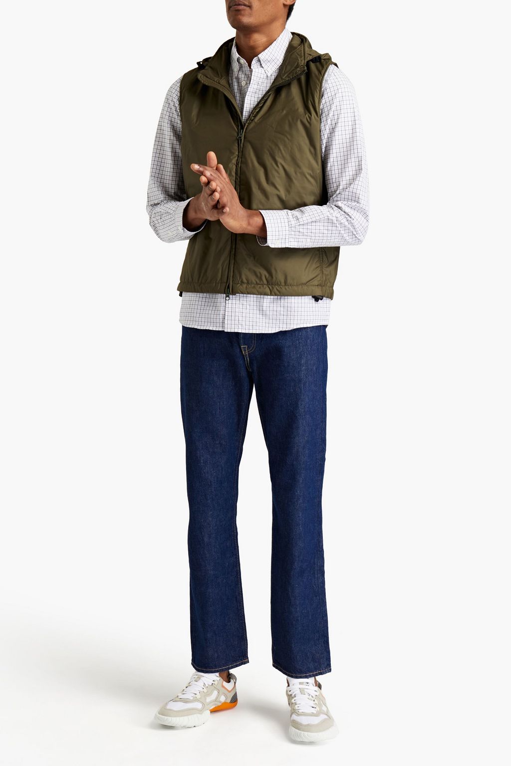 ASPESI Shell hooded vest
