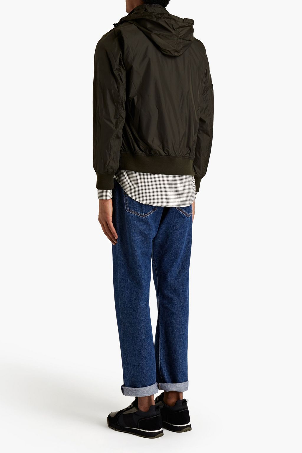 ASPESI Shell hooded jacket