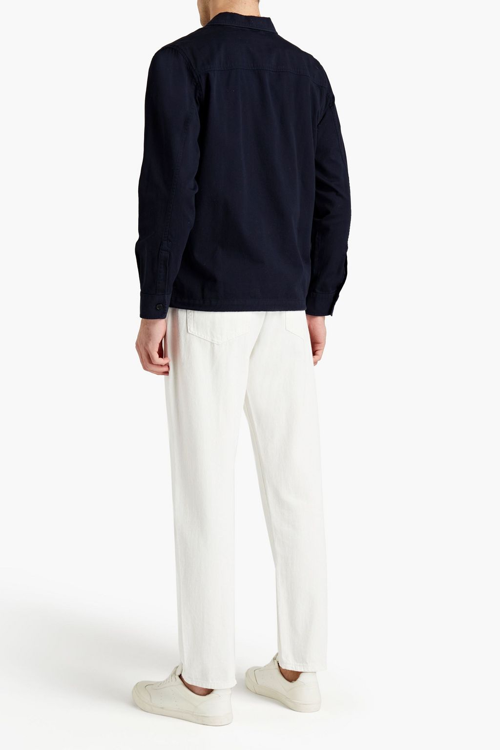ASPESI Cotton-twill overshirt