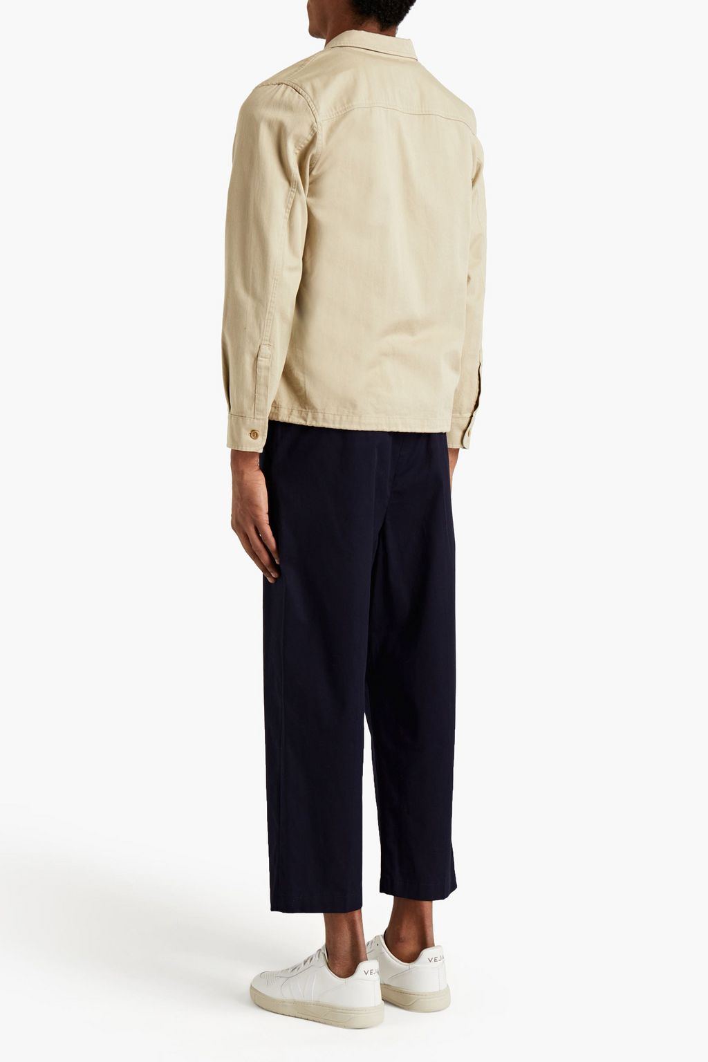 ASPESI Cotton-twill overshirt