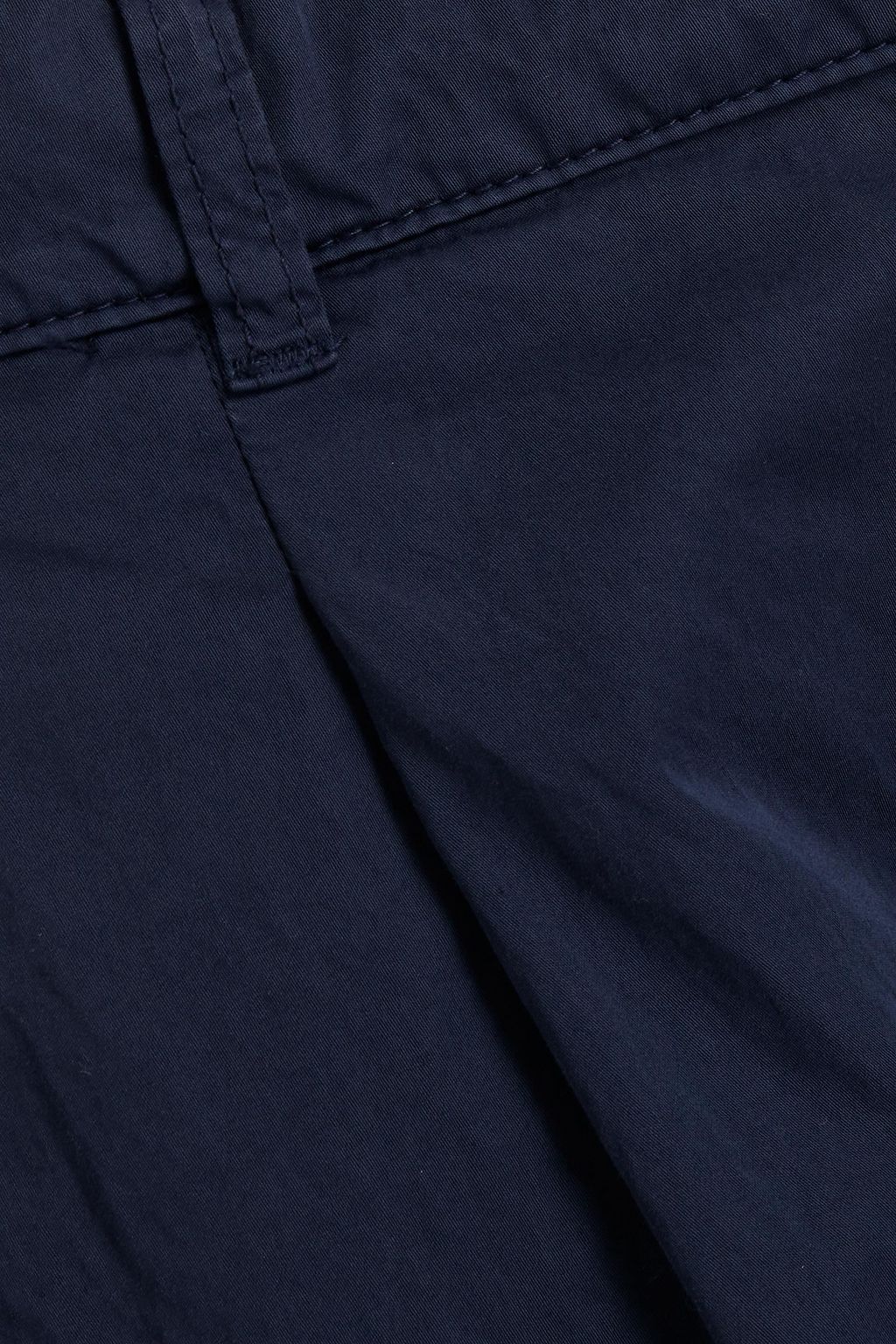 ASPESI Tapered pleated cotton-blend twill pants