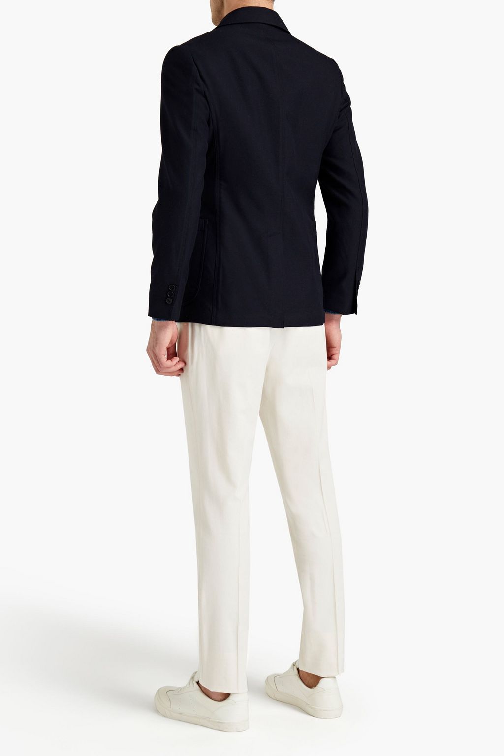 ASPESI Slim-fit twill blazer