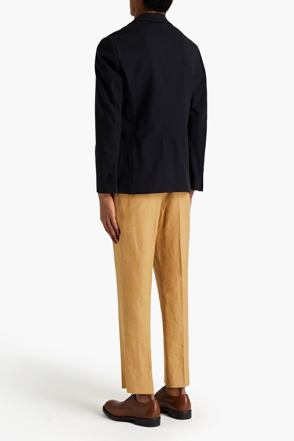 ASPESI Stretch-wool twill blazer