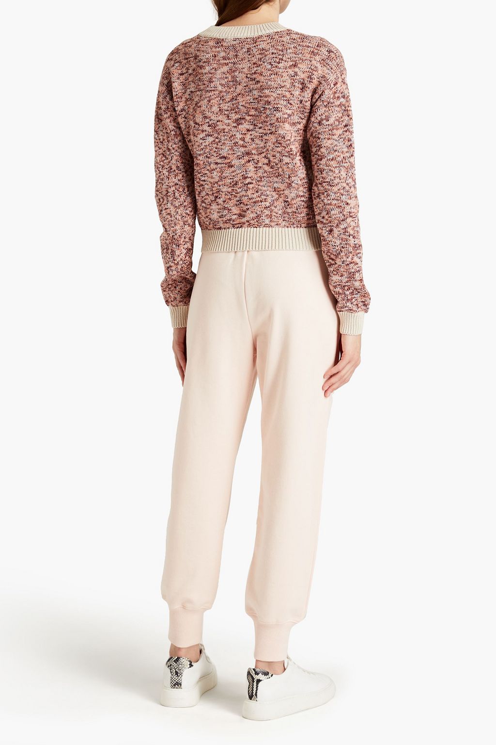 THE UPSIDE Marled cotton sweater