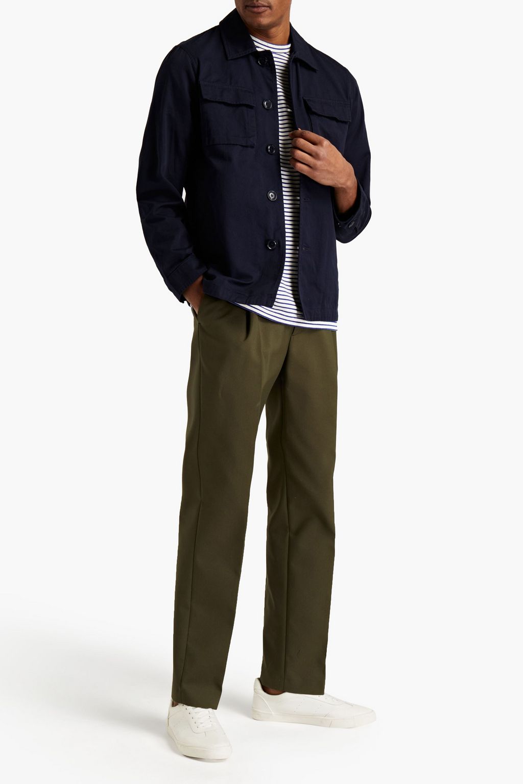 ASPESI Cotton-twill jacket