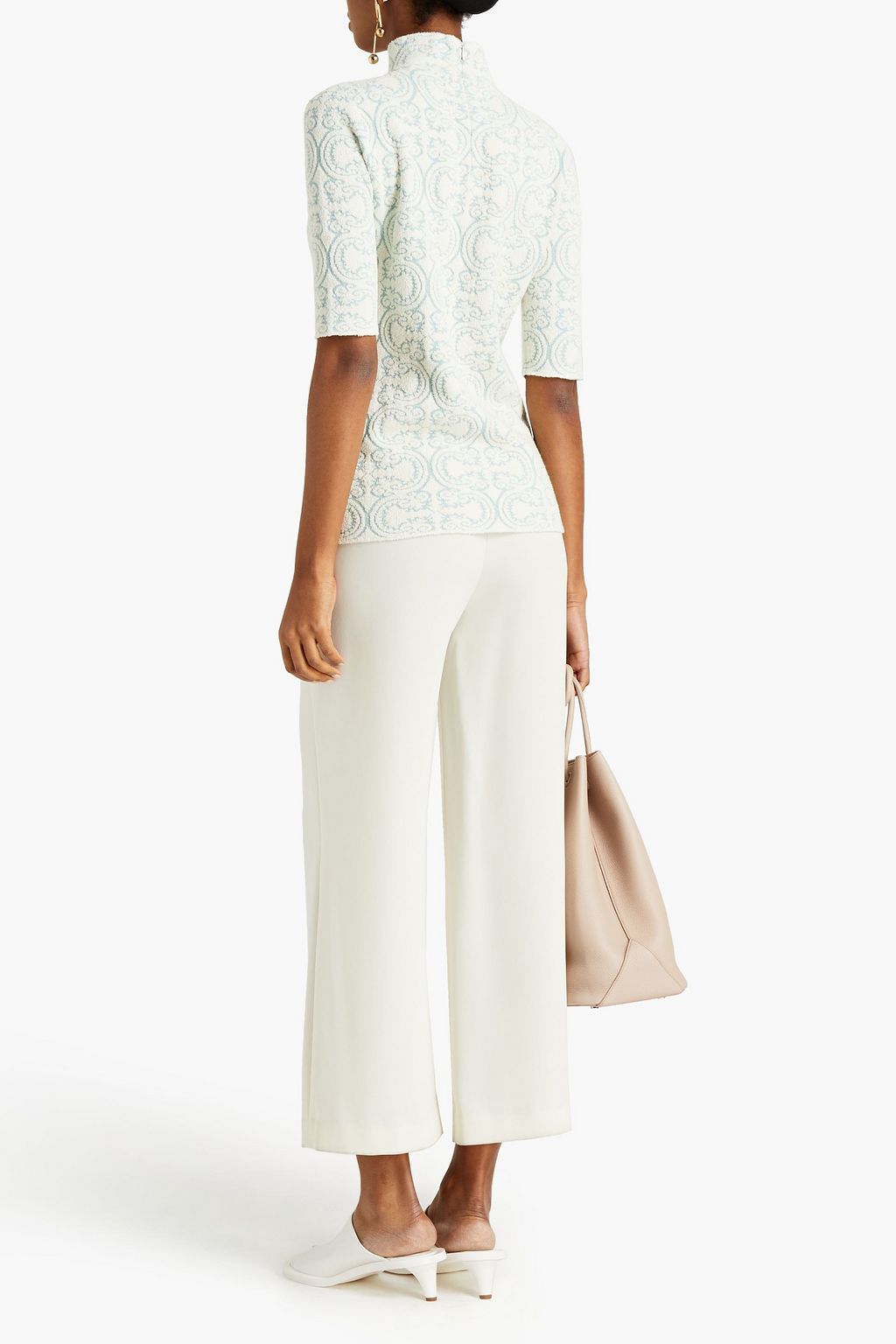 JIL SANDER Jacquard top