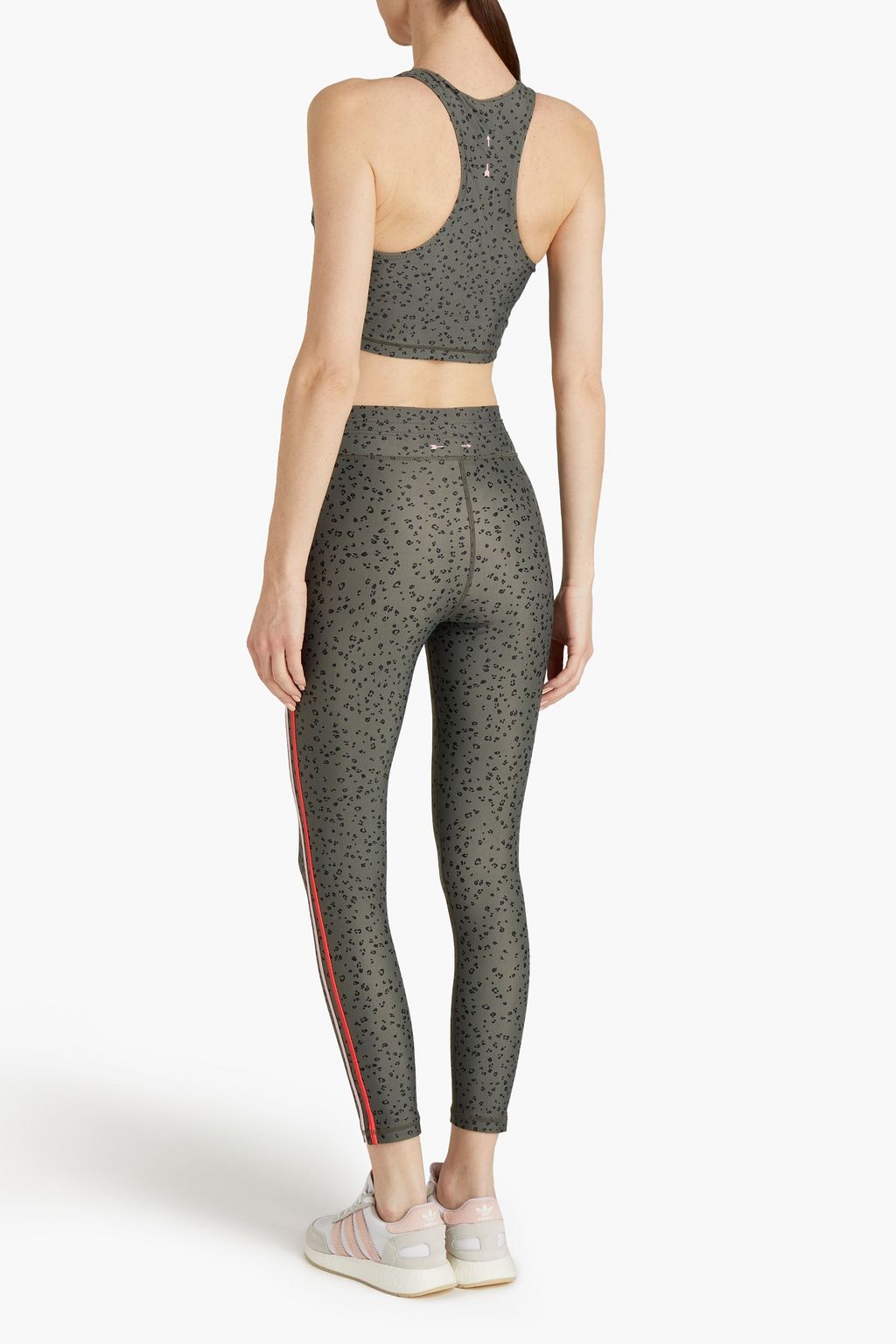 THE UPSIDE Leopard-print stretch-jersey leggings