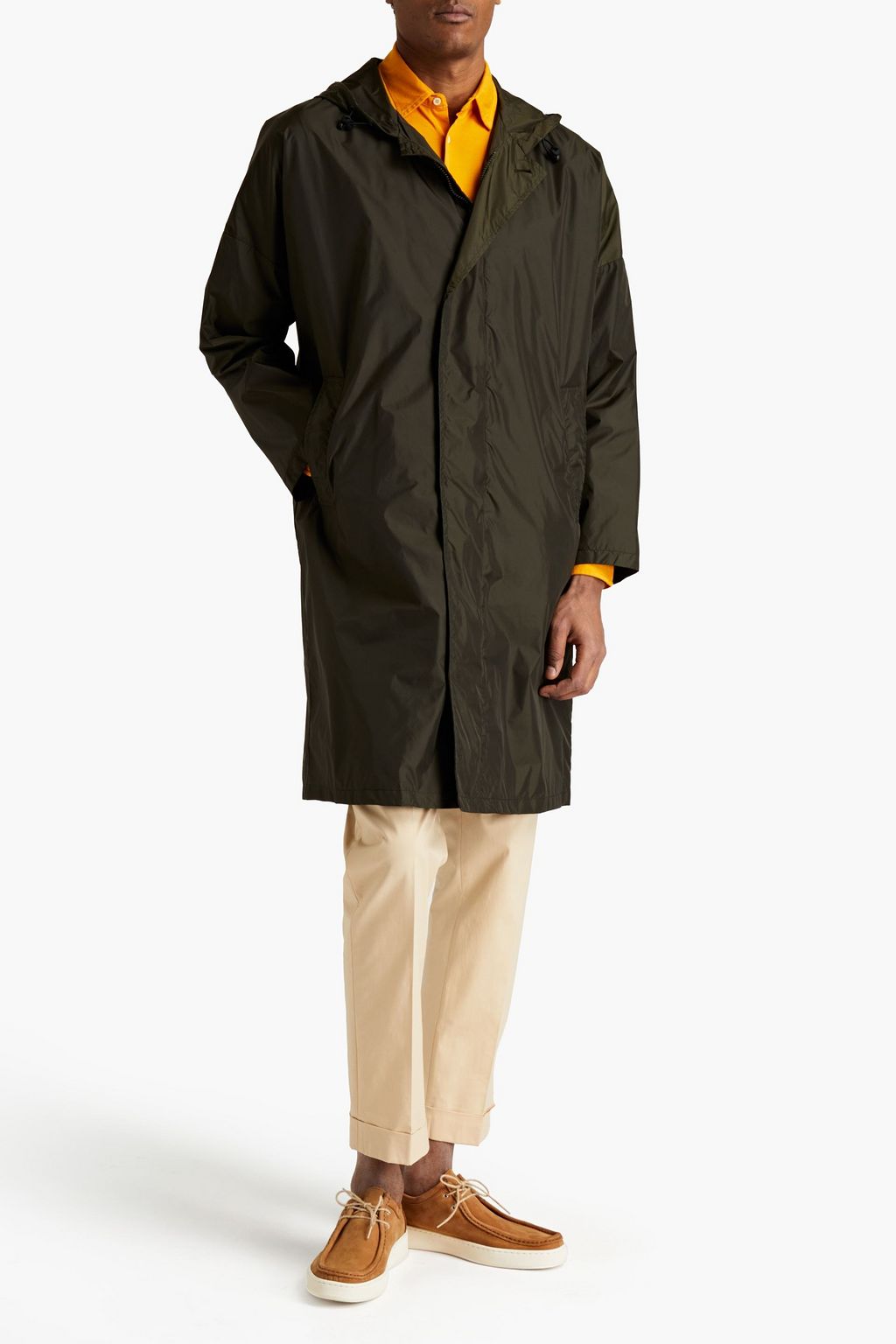 ASPESI Shell hooded raincoat