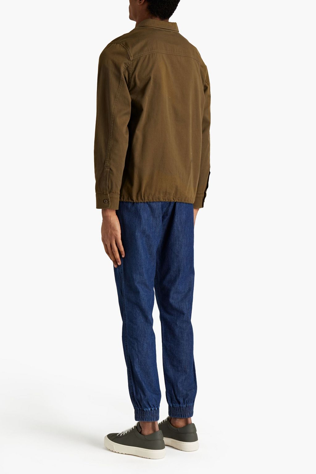 ASPESI Cotton-twill overshirt
