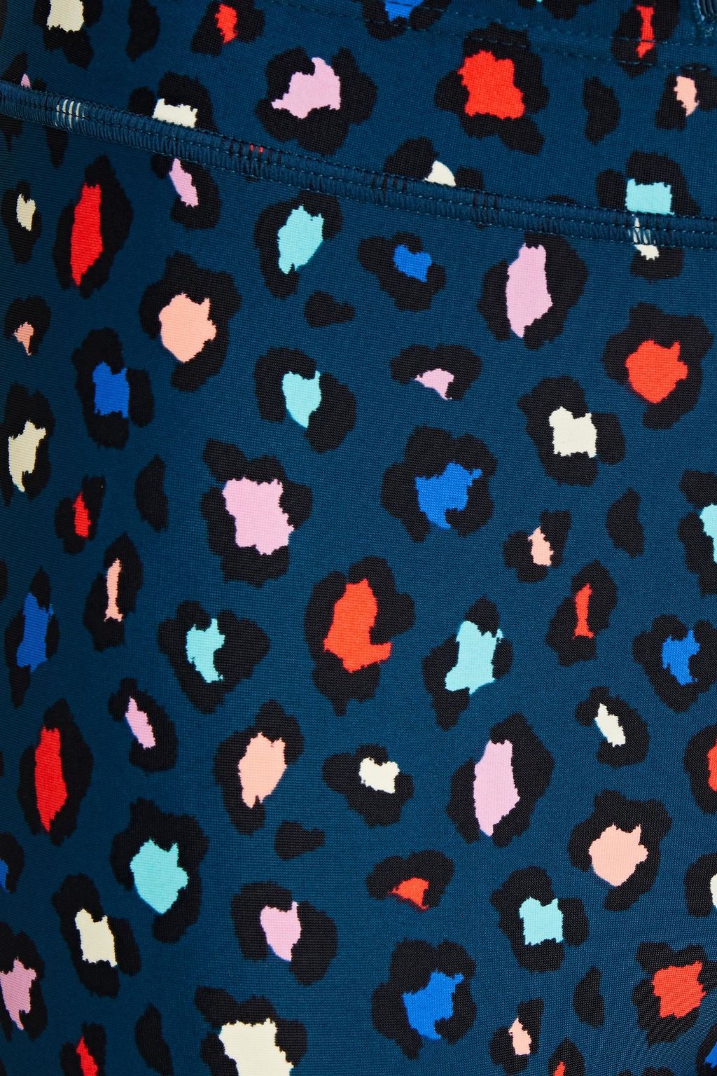 THE UPSIDE Leopard-print stretch-jersey leggings