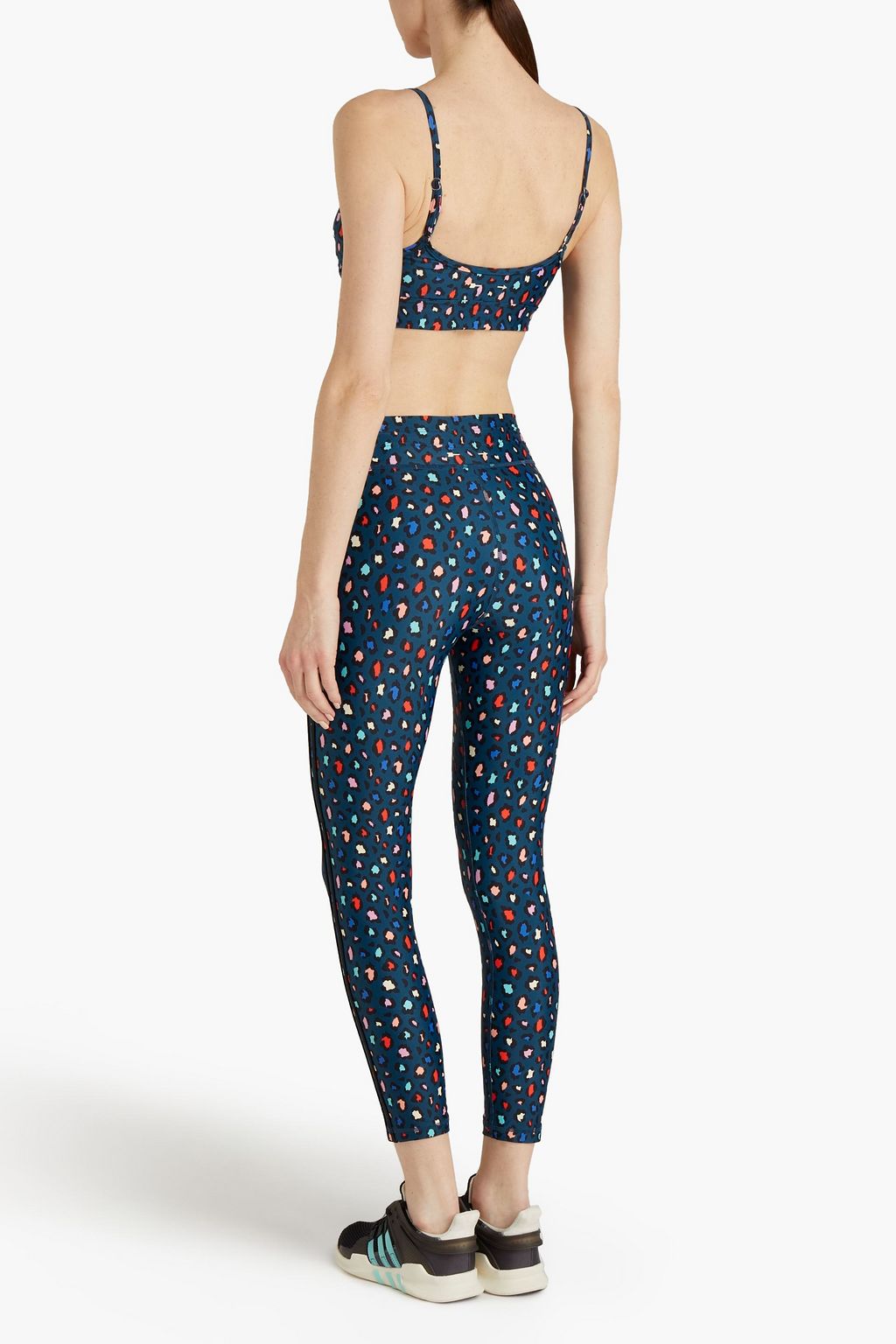 THE UPSIDE Leopard-print stretch-jersey leggings