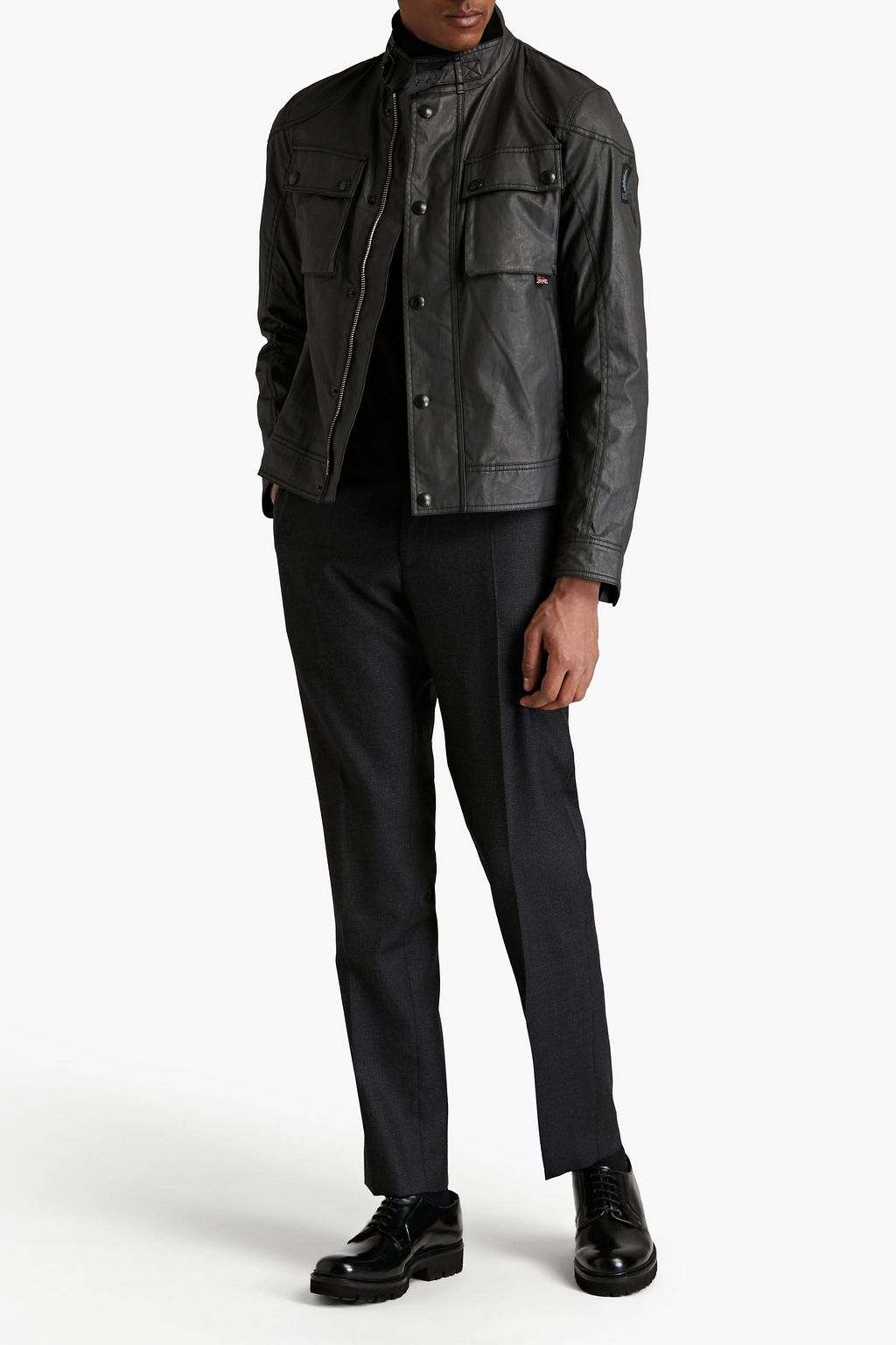 BELSTAFF Hempton Blouson coated-cotton jacket