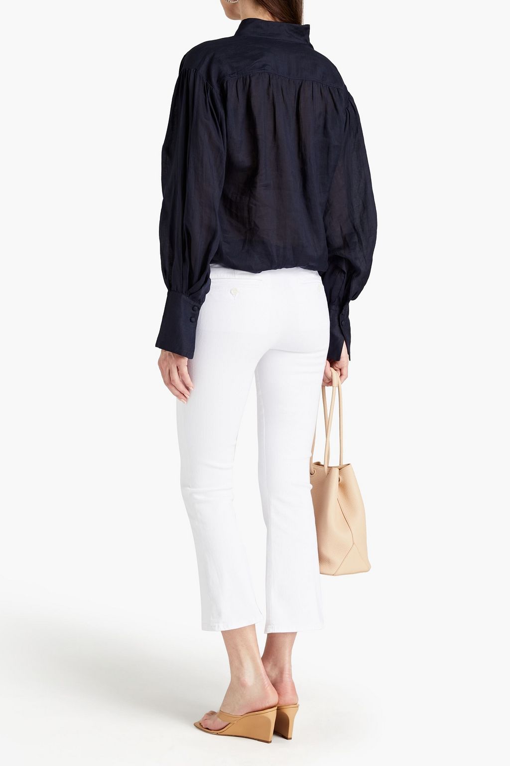 FRAME Le Serge mid-rise kick-flare jeans